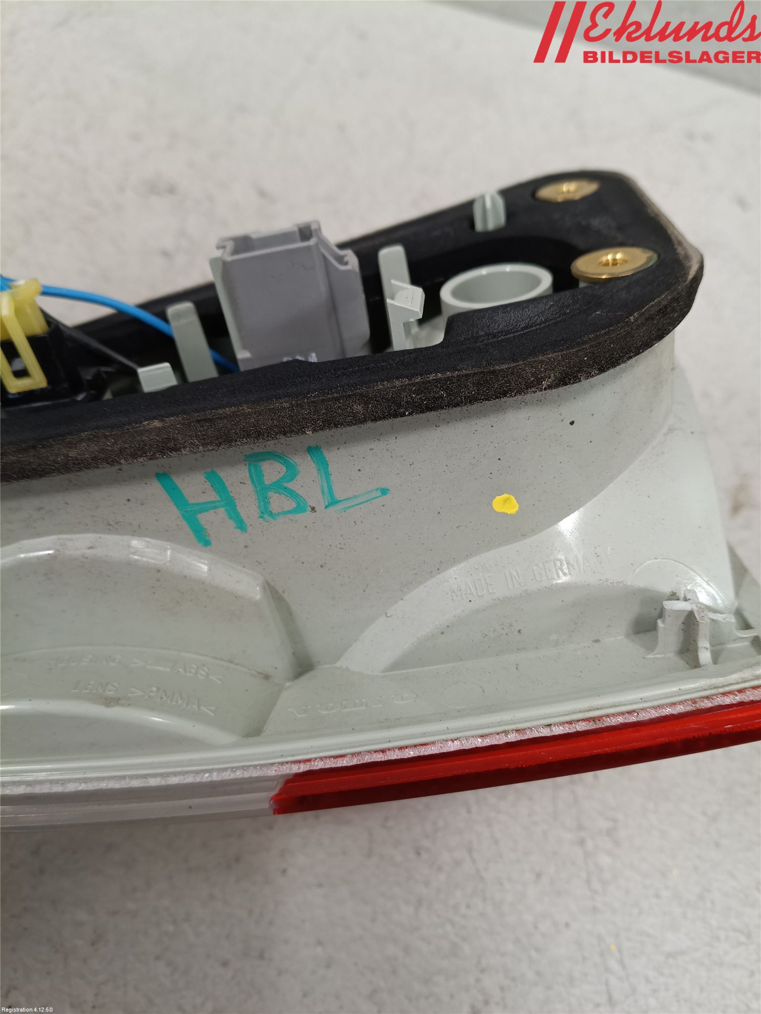 Volvo V70 08-13 Bakljus Lucka Hö