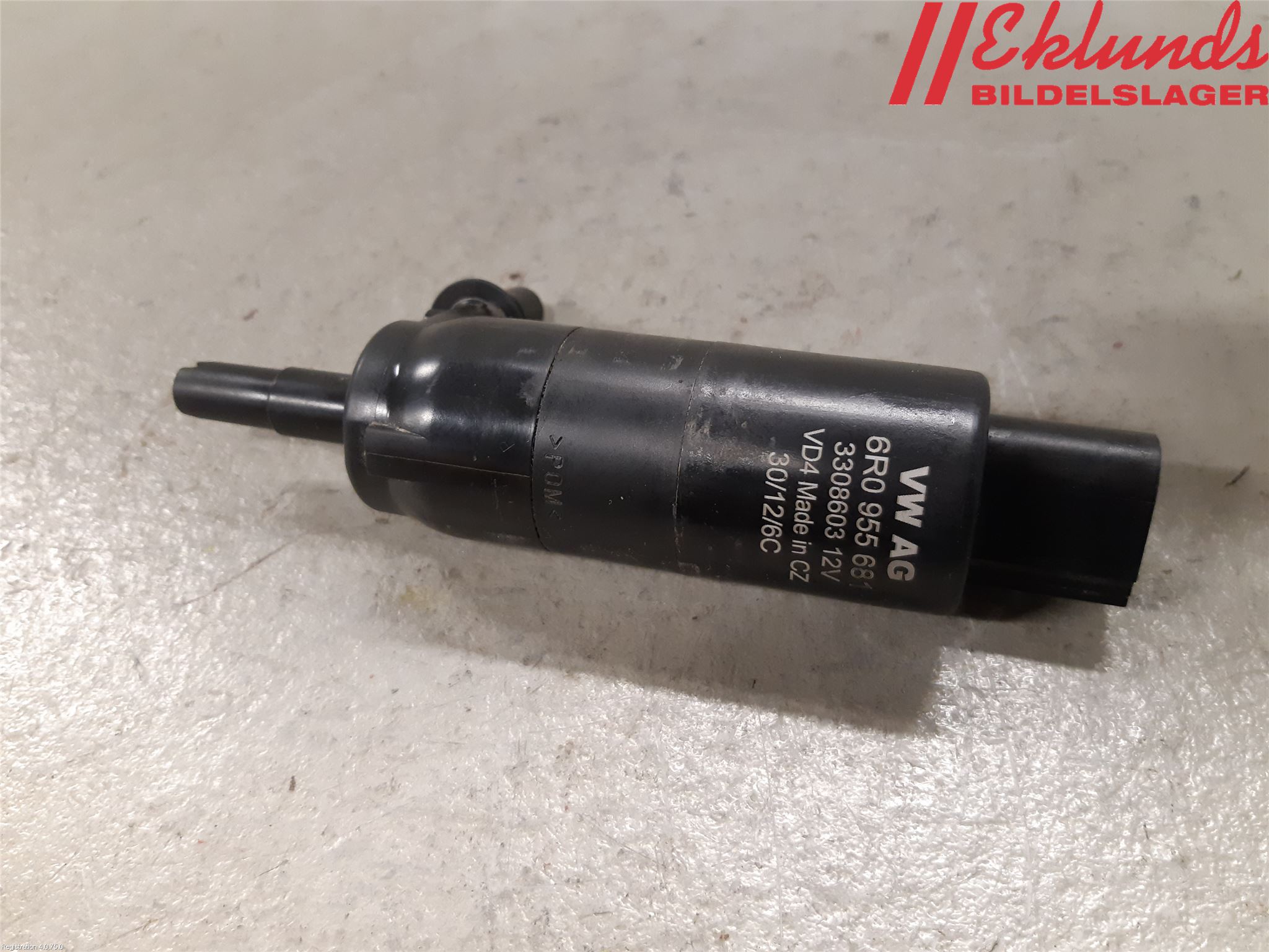 Volkswagen VW PASSAT 11-14 Spolarpump Högtryck