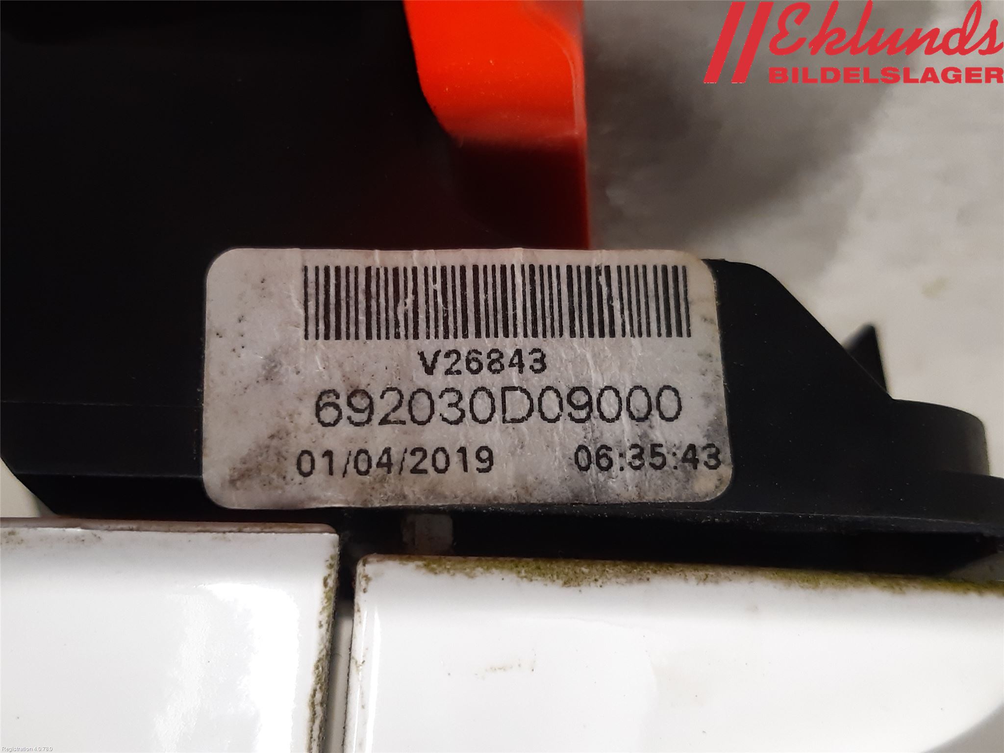 Toyota YARIS XP130 15-20 Dörrhandtag Yttre Hö