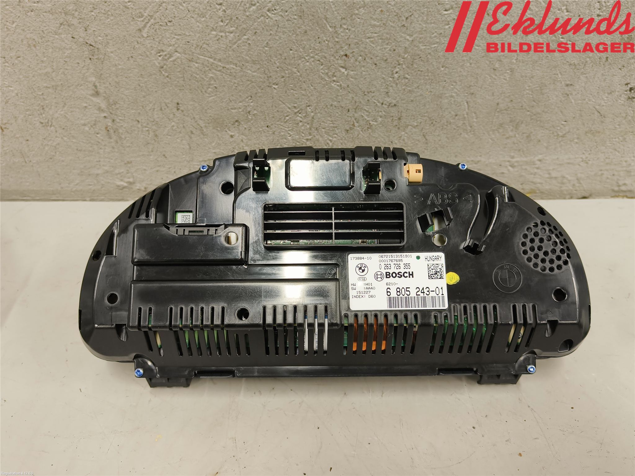 BMW X4 F26 14-18 Instrument Komb