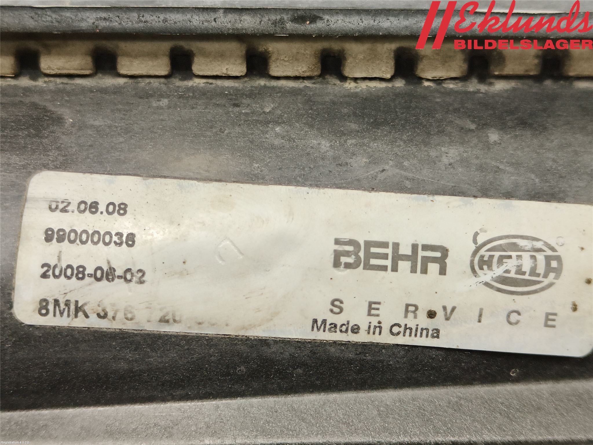 Volvo 740 88-92 Kylare Man