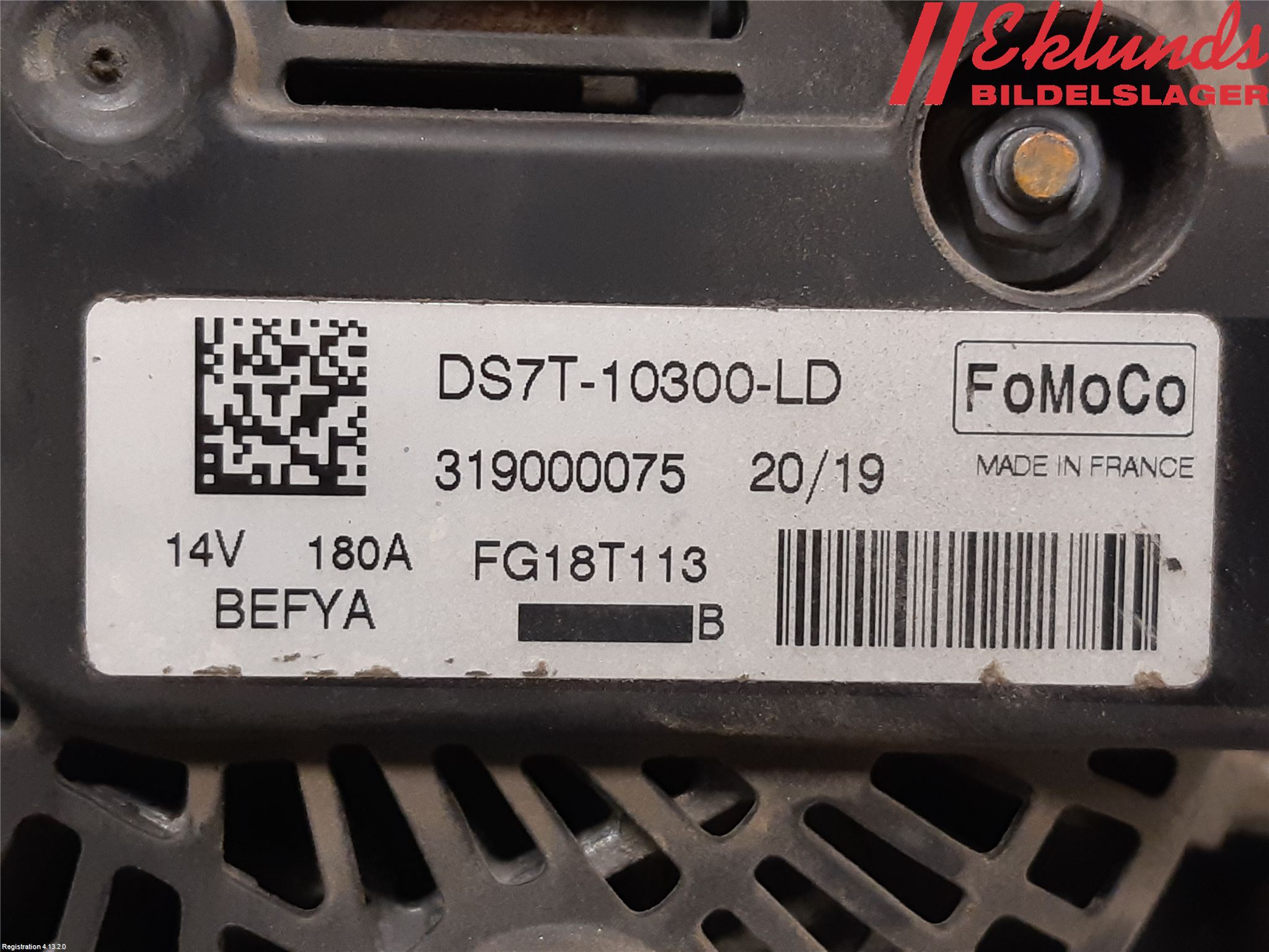 Ford MONDEO 15-22 Generator