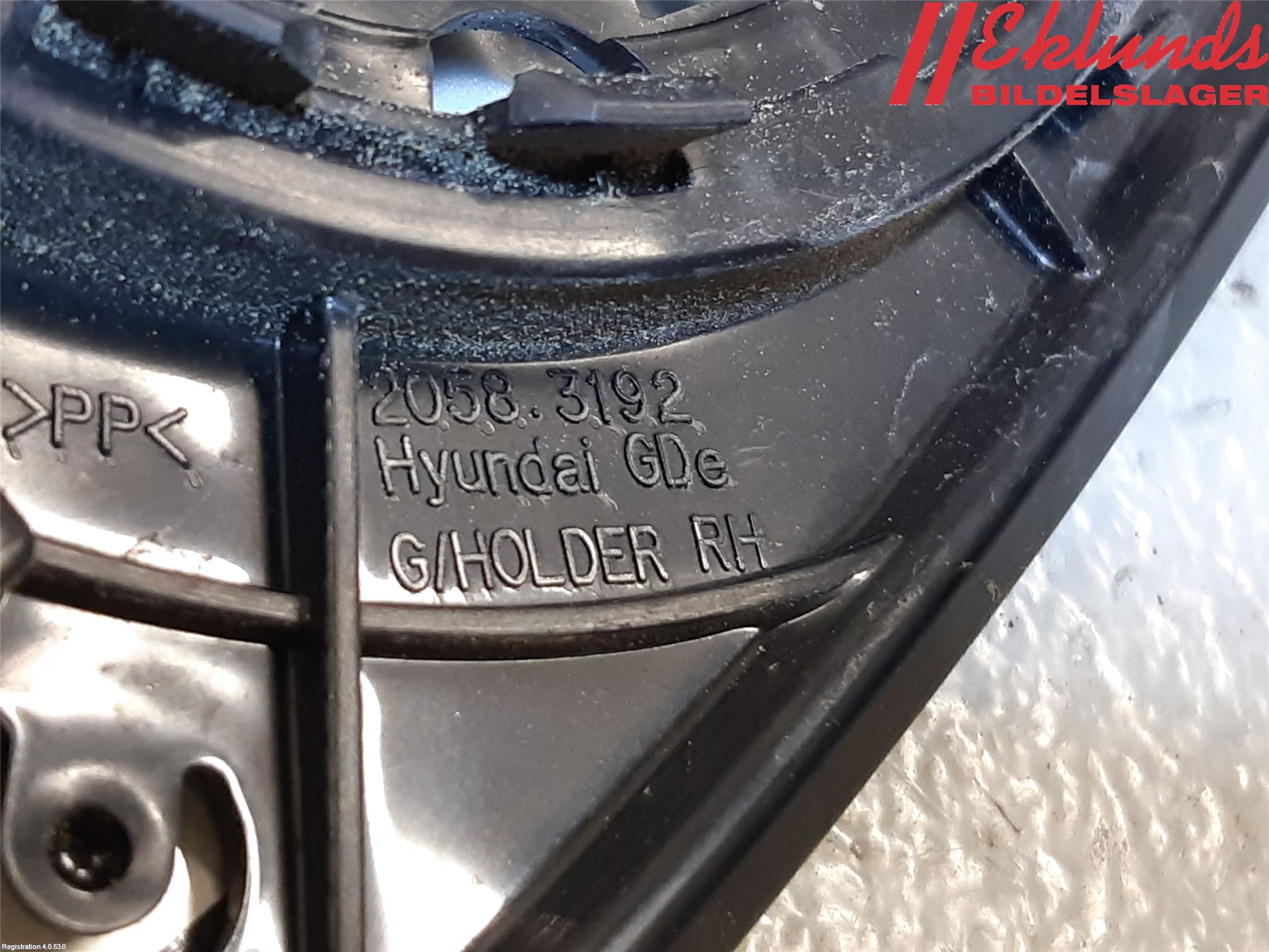 Hyundai i30 GD 13-17 Spegelglas Hö