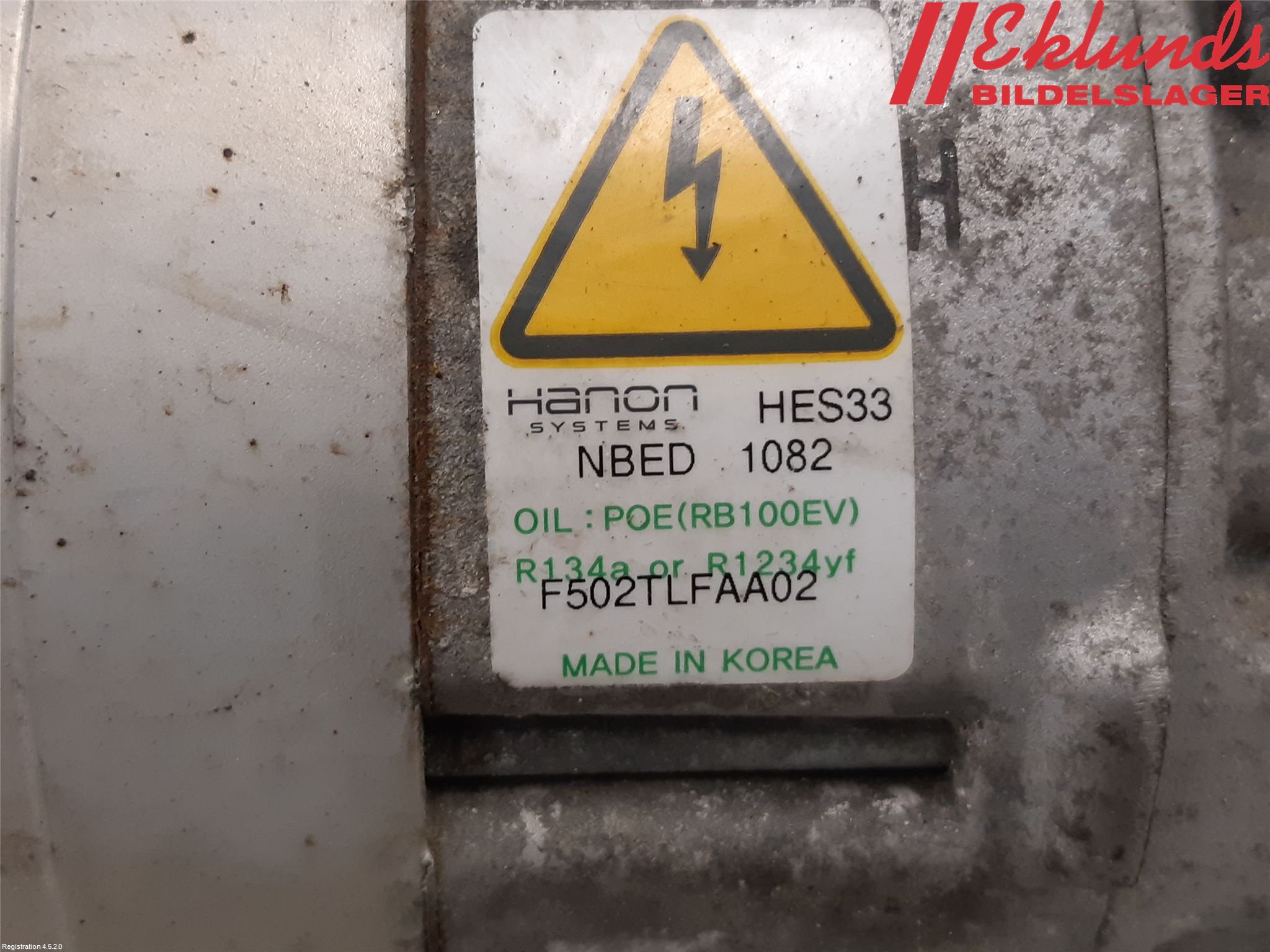 Kia OPTIMA 16-20 Ac Kompressor