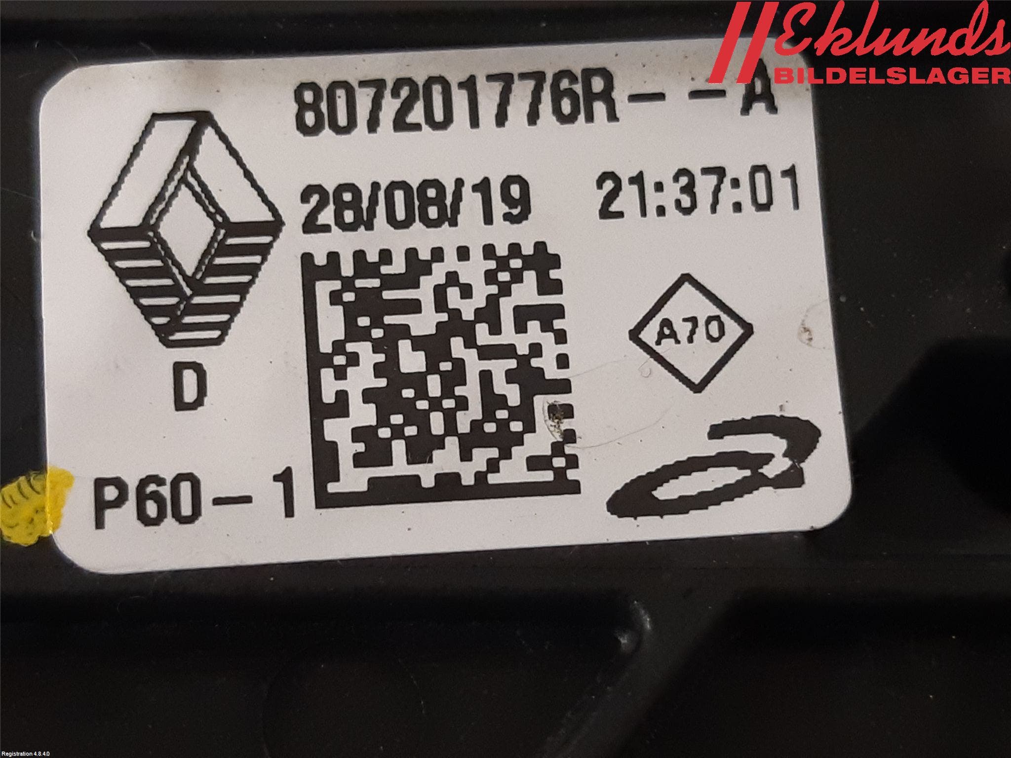 Renault CLIO/E-TECH V 20- Fönsterhissmotor