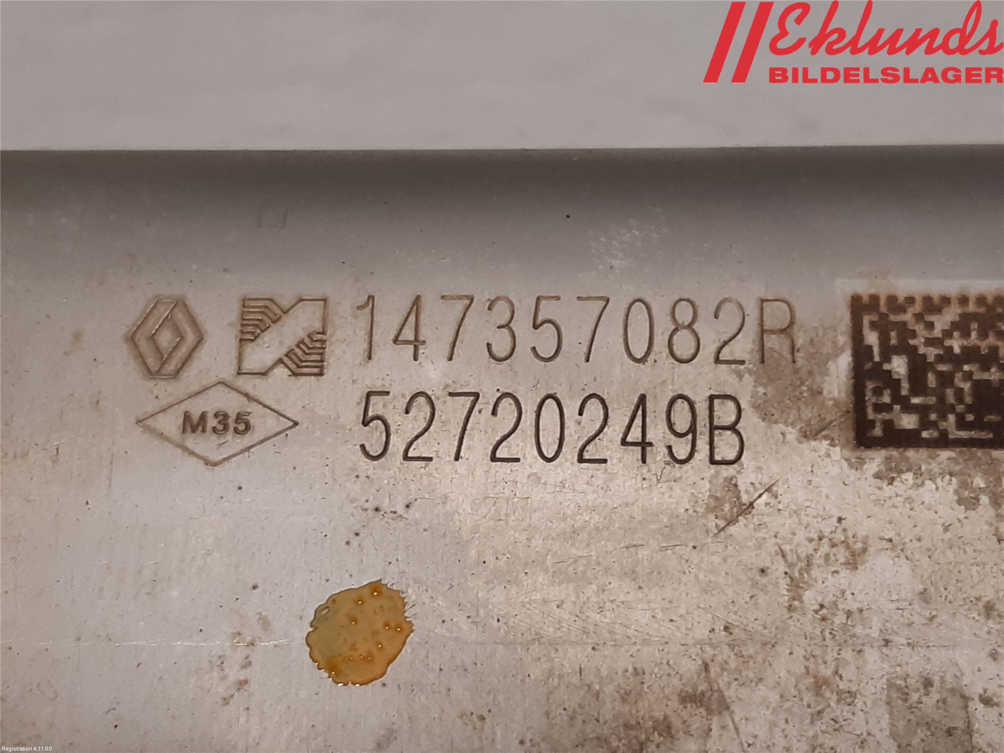 Renault KANGOO II 08-14 Avgaskylare