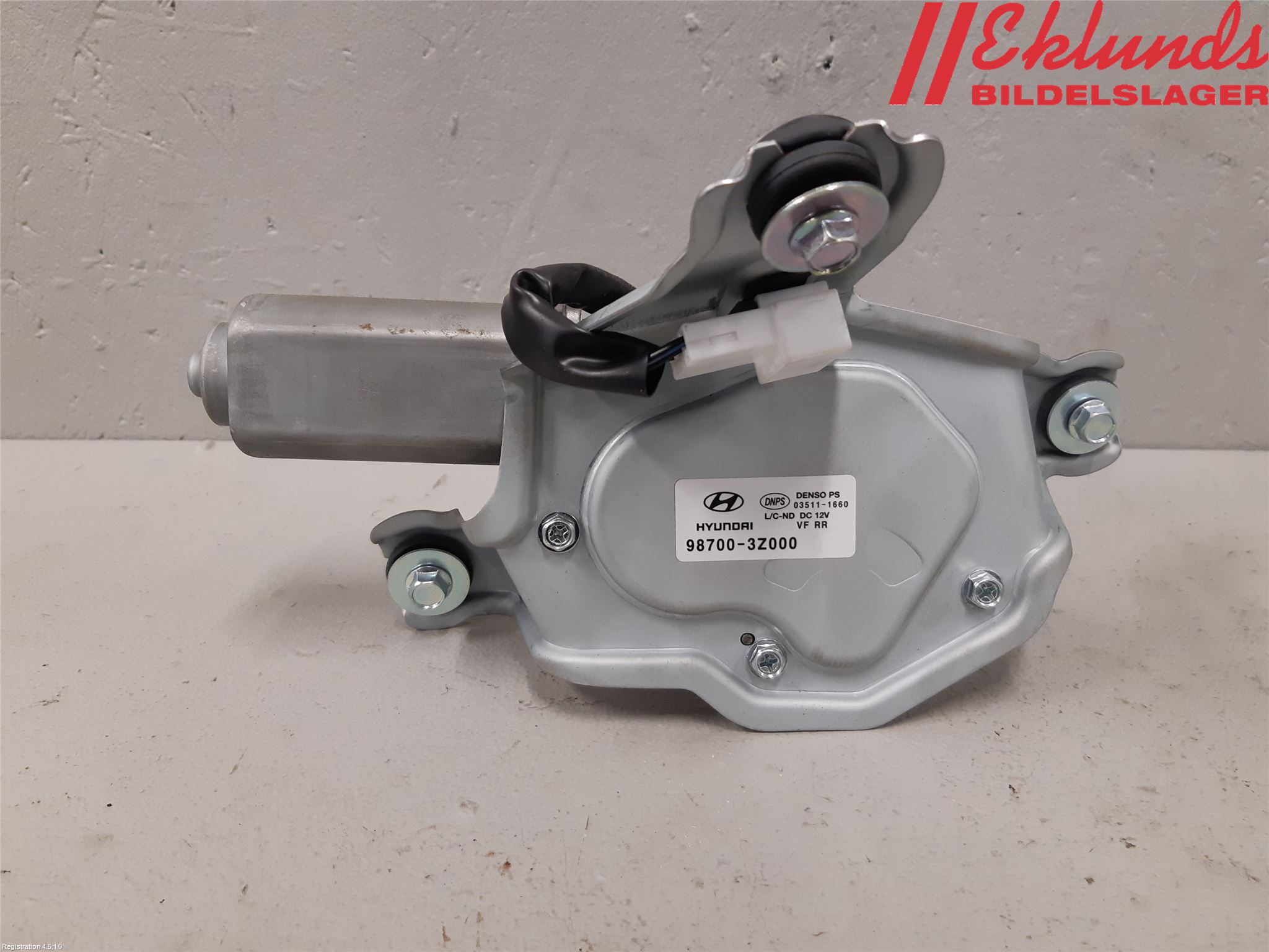 Hyundai i40 08-15 Torkarmotor Baklucka