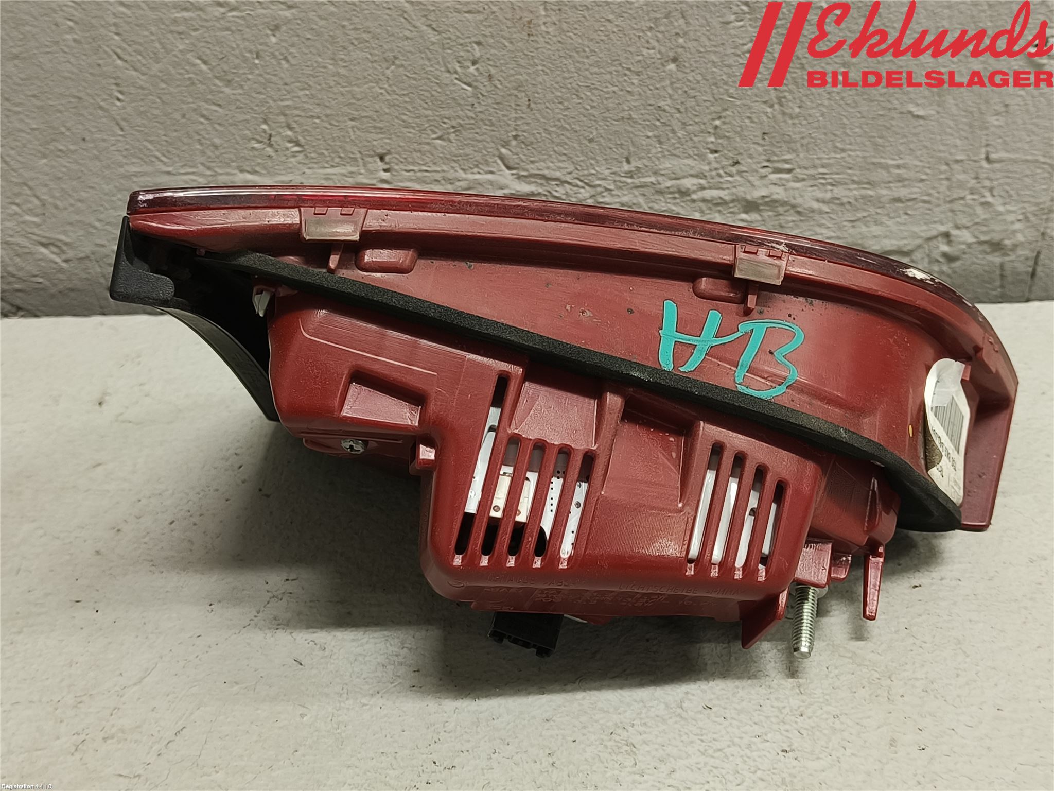 Audi A4 12-15 Bakljus Lucka Hö