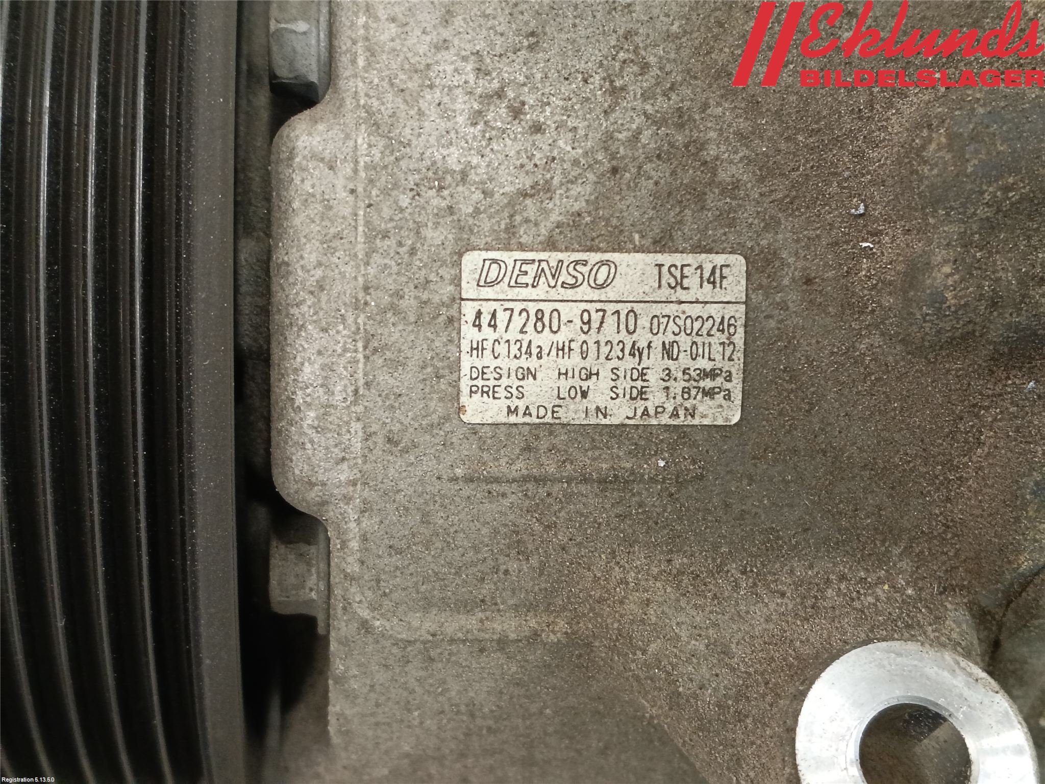 Subaru OUTBACK 15-20 Ac Kompressor