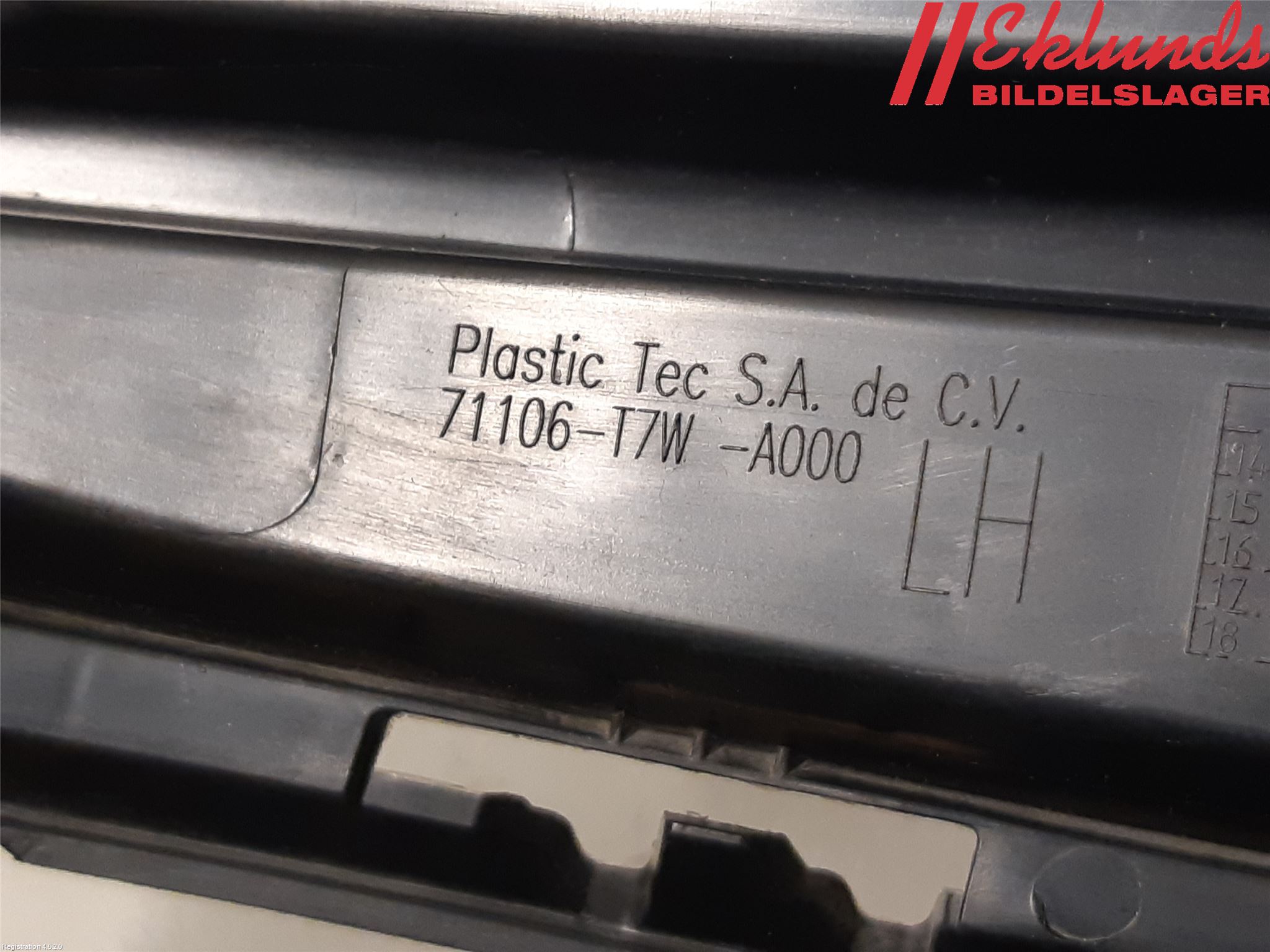 Honda HR-V 15-21 Stöt Utfyllnad-List-Grill