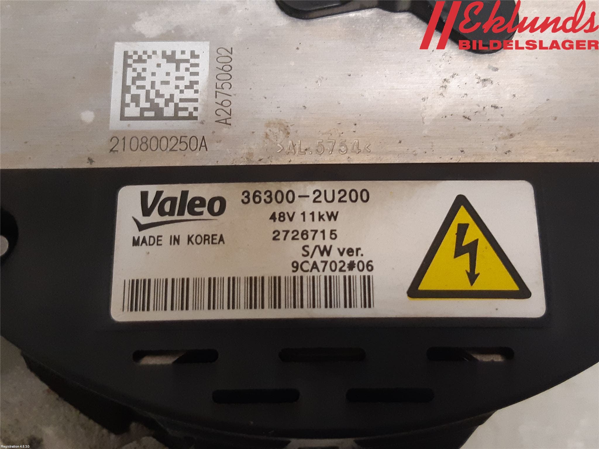 Hyundai TUCSON 05- Generator