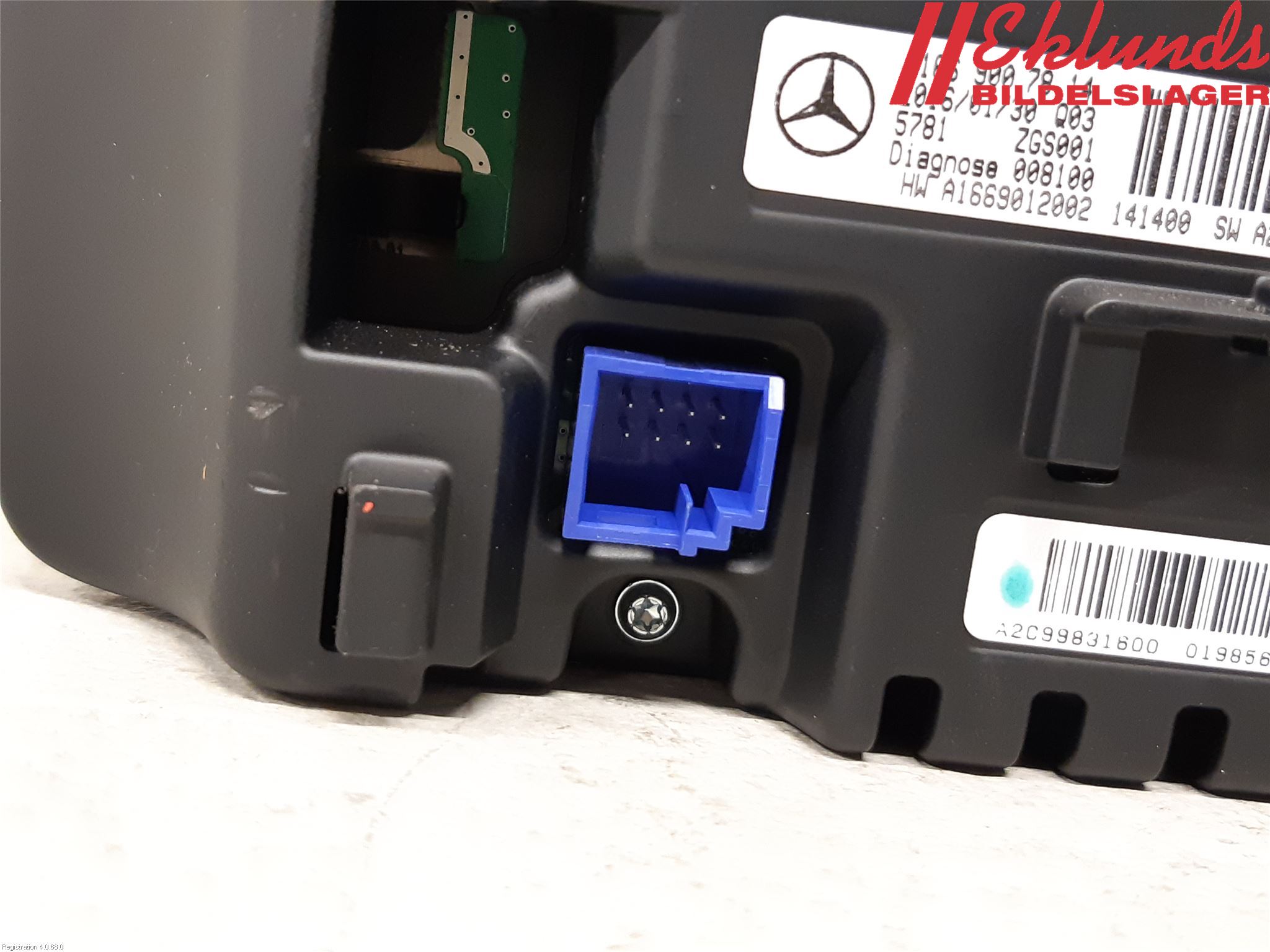 Mercedes-Benz MB GLA-KLASS (X156) 13-20 Multifunktionsdisplay