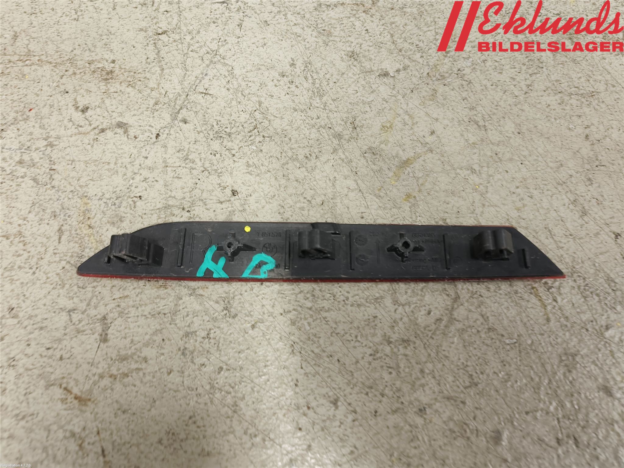 BMW 5 G30/G31/F90 17-23 Dimljus/Reflex Bak
