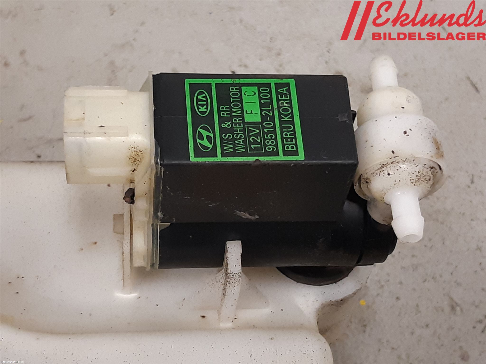 Hyundai ix20 Spolartank Vindruta