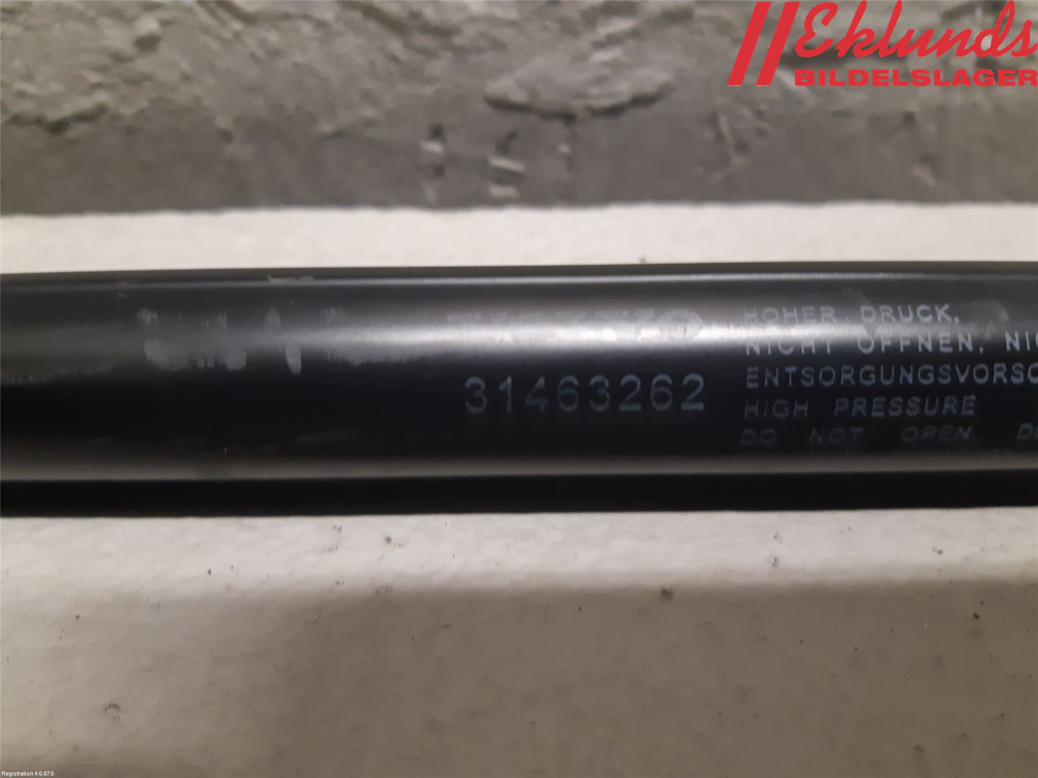 Volvo V60 19- Gasfjäder Baklucka