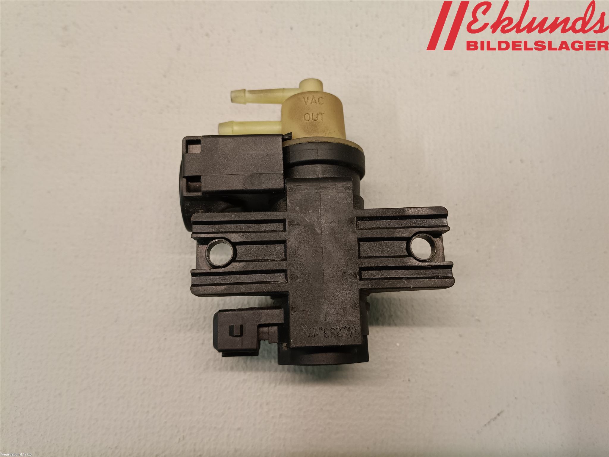 Opel MOVANO B 10-22 Magnetventil Laddtryck