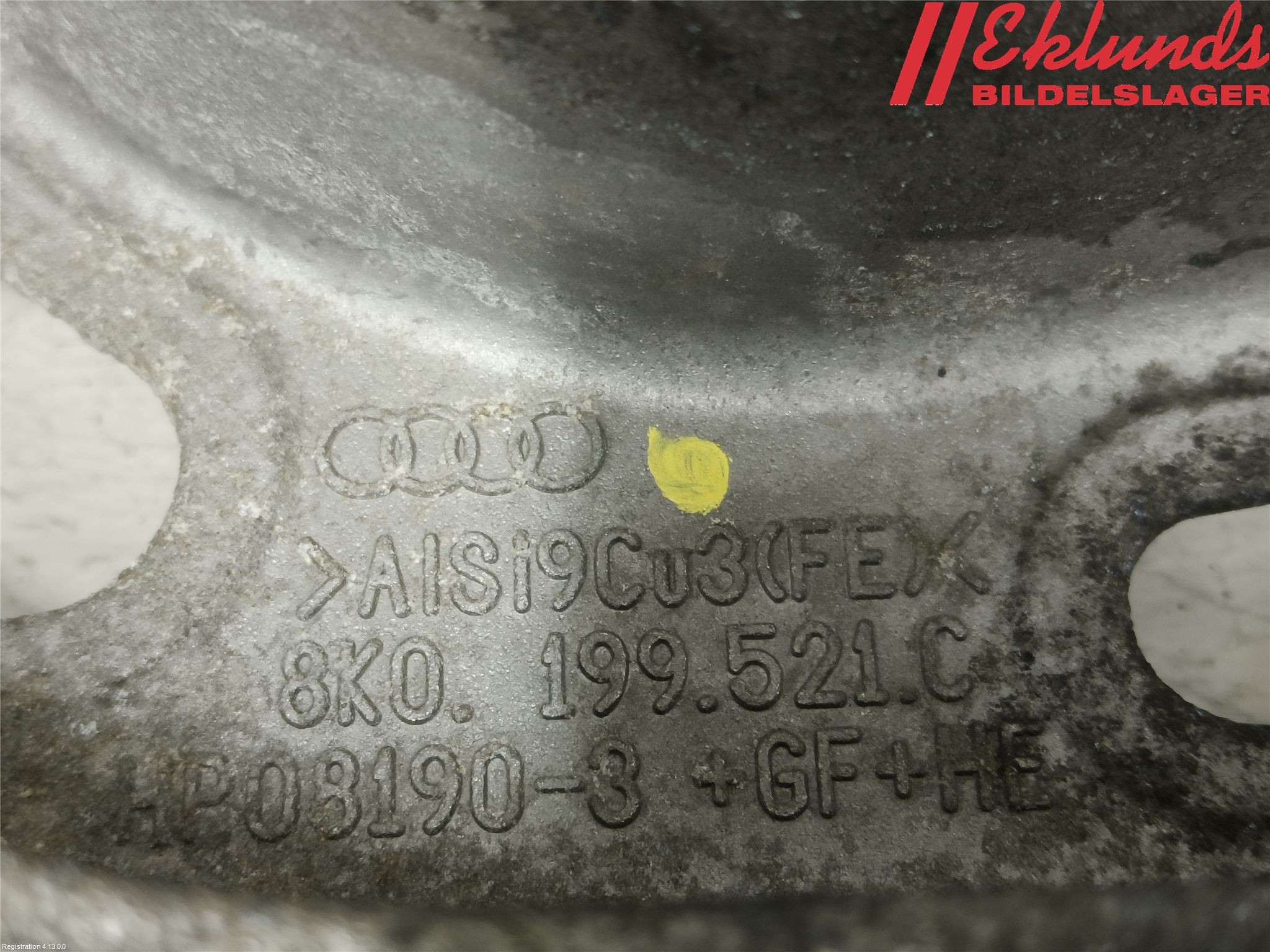 Audi A5 07-16 Motorfäste