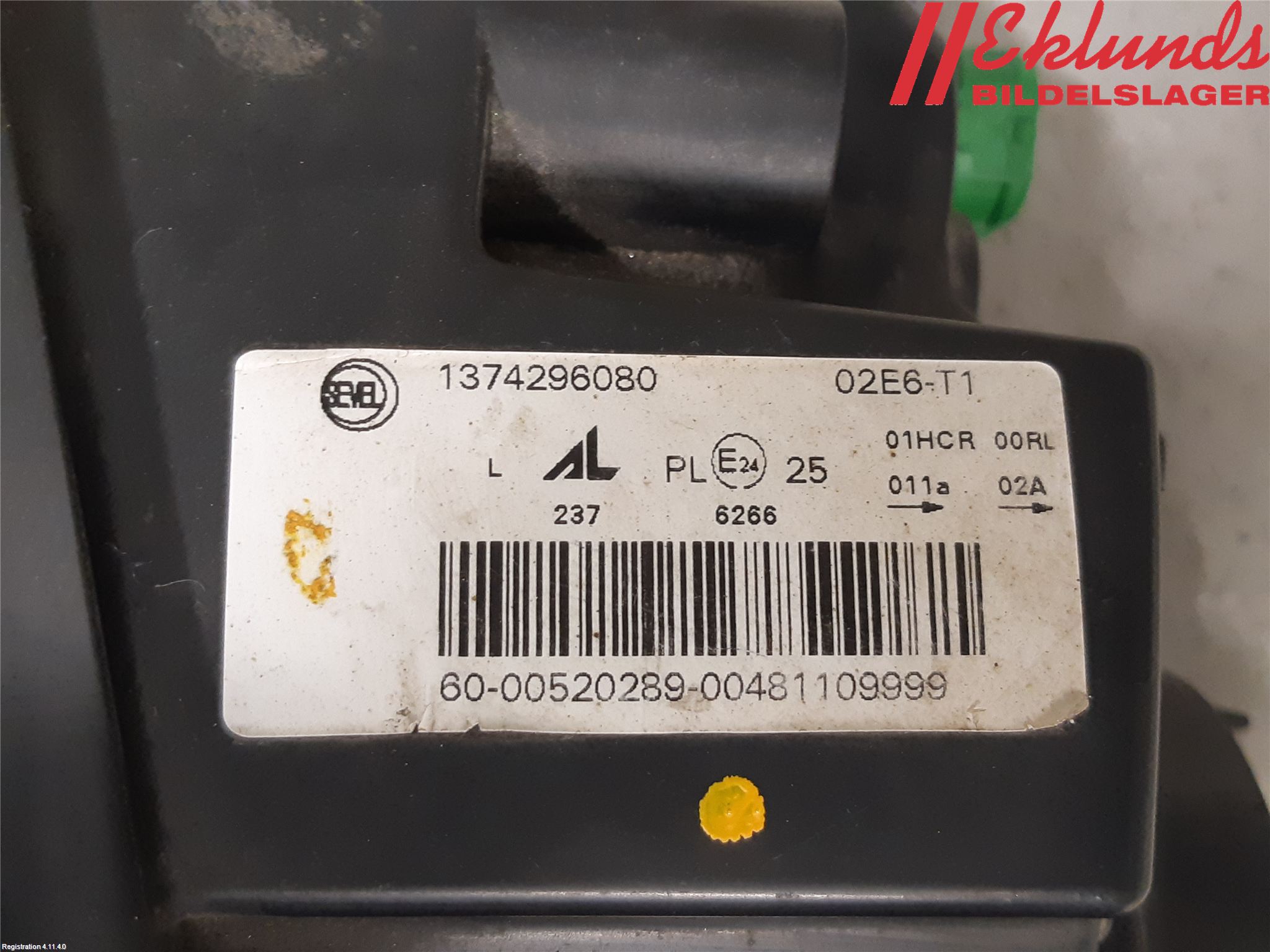 Fiat DUCATO 15-23 Strålkastare Vänster