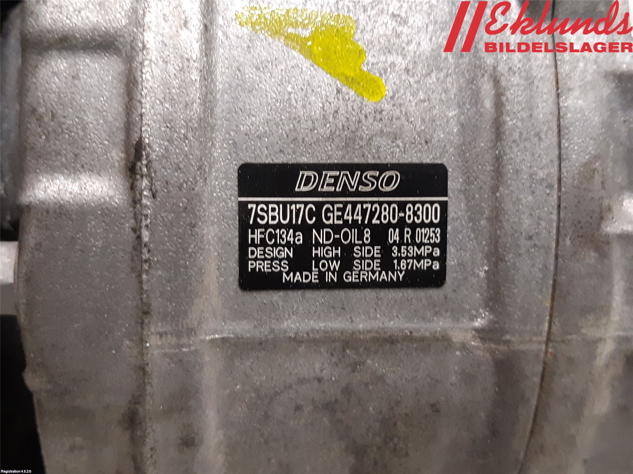 BMW 4 F32/F33/F82/F83 13-20 Ac Kompressor