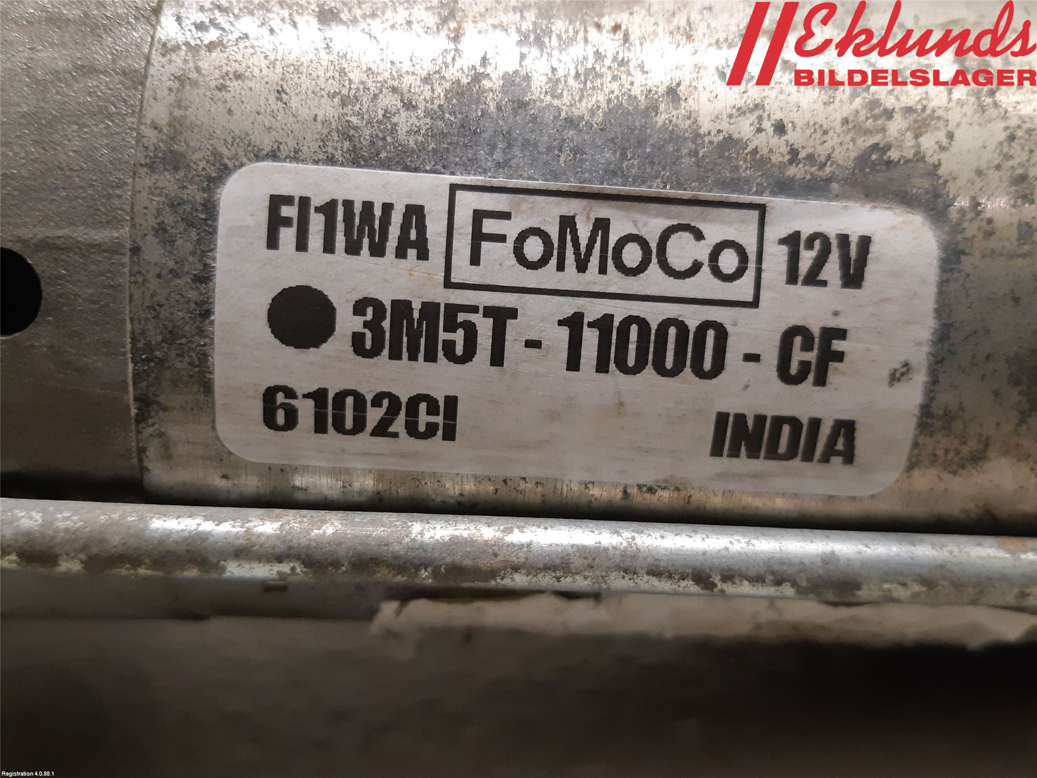 Ford TRANSIT/TOURNEO CONNECT 13-22 Startmotor Diesel