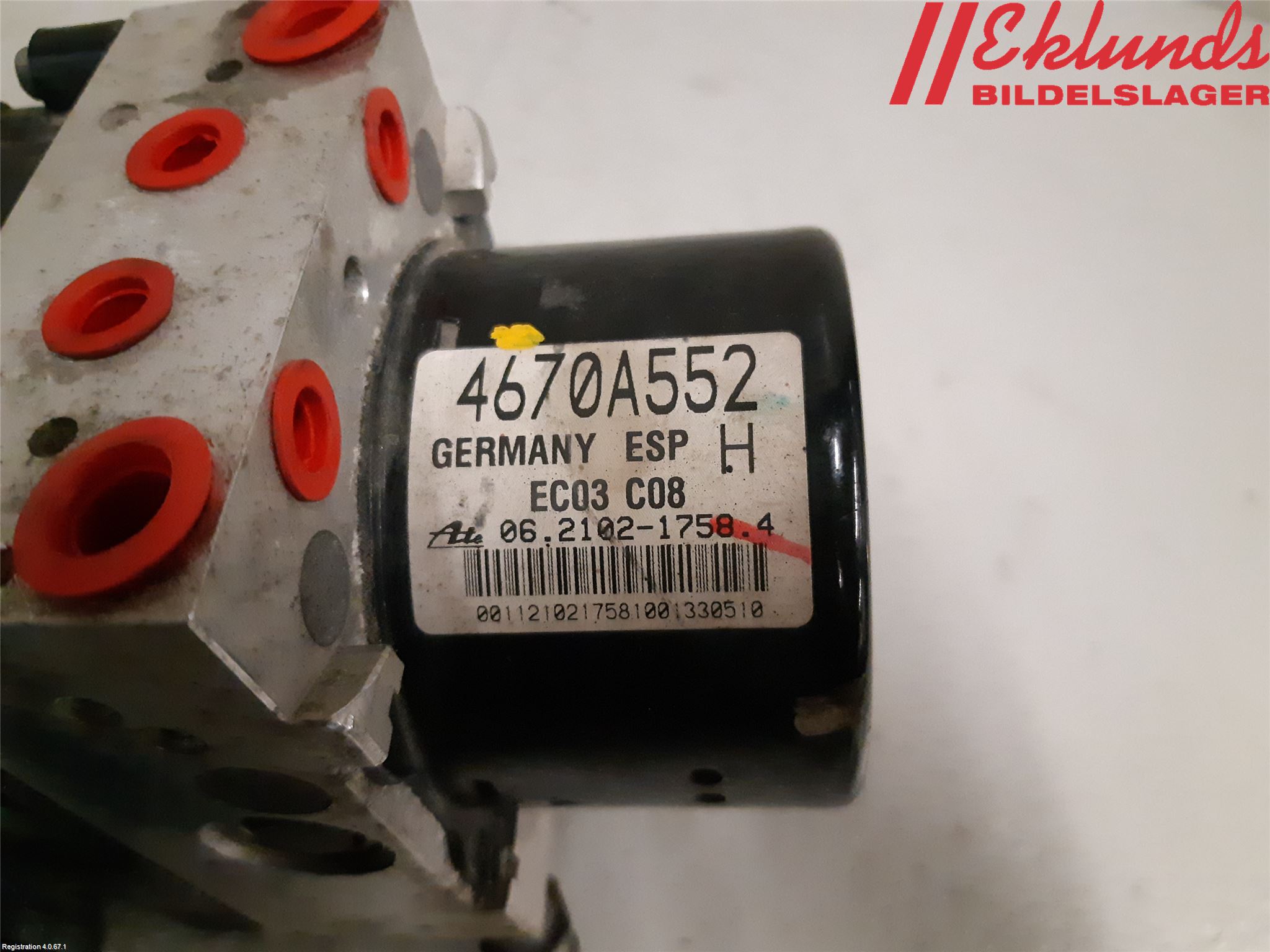 Mitsubishi OUTLANDER 07-12 Abs Hydraulaggregat