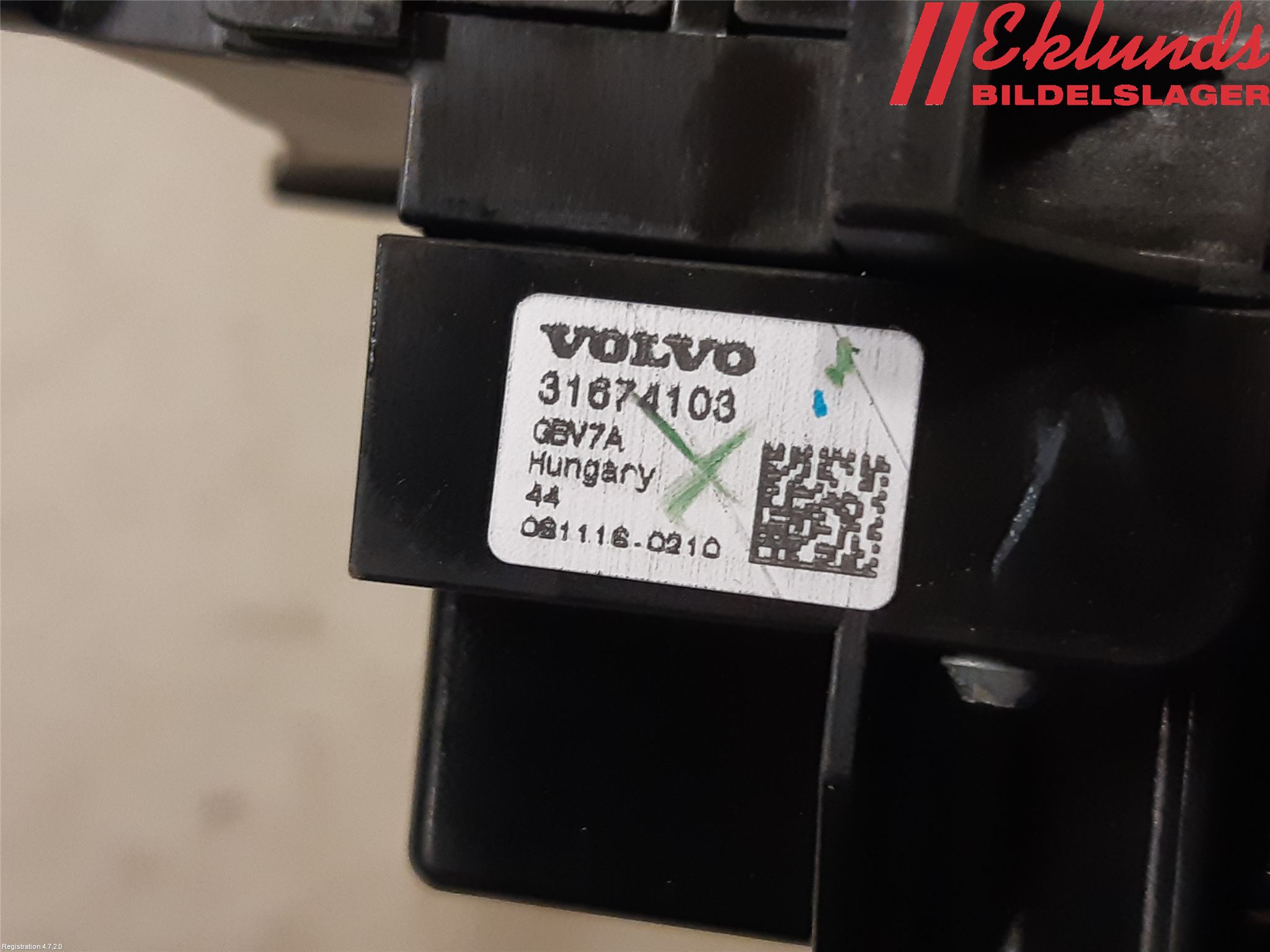 Volvo XC90/RECHARGE 16- Spak Torkar-Spolomk