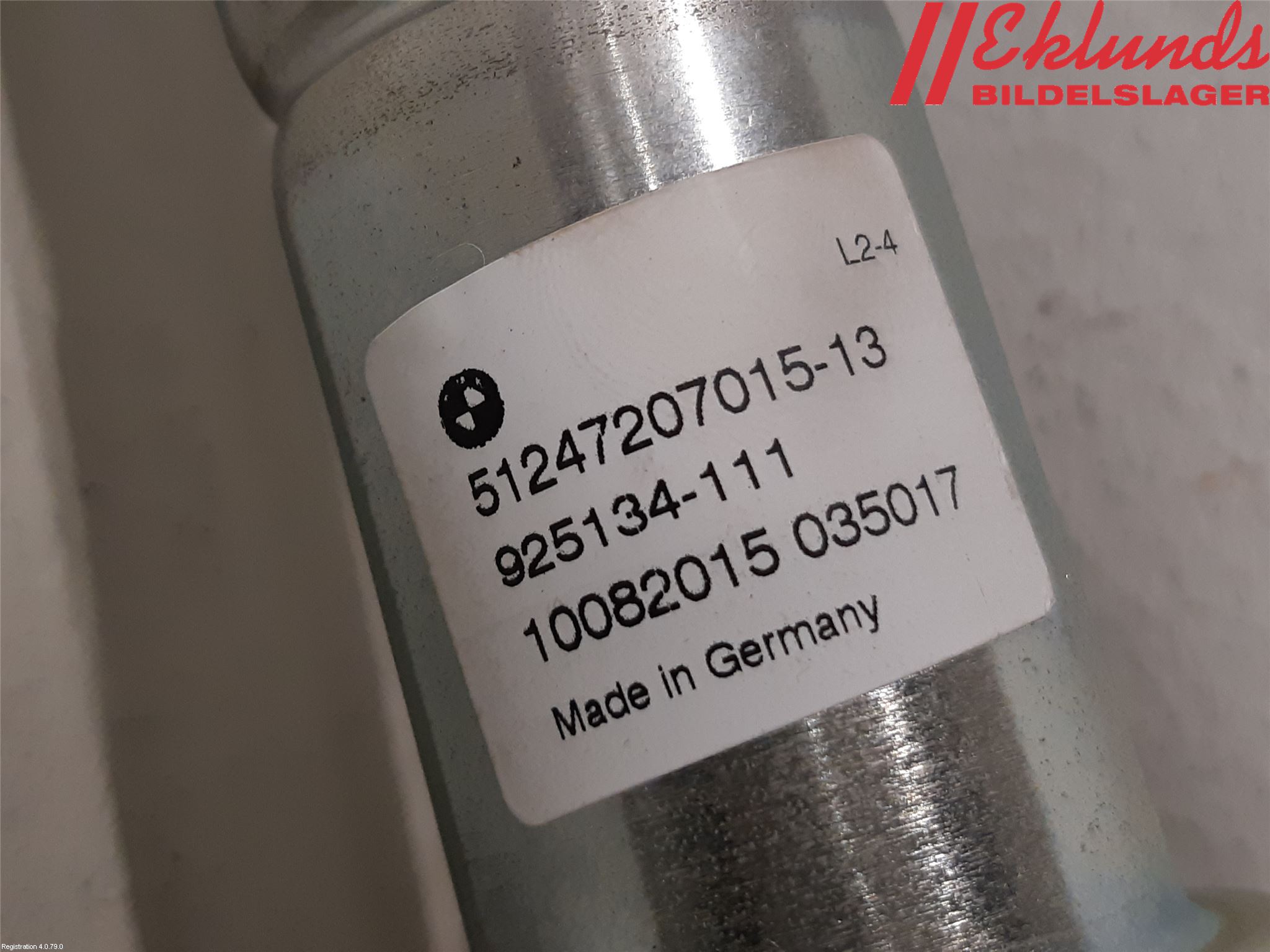 BMW 5 F10/F11/F18 09-17 Bakluckeöppnare Automatisk
