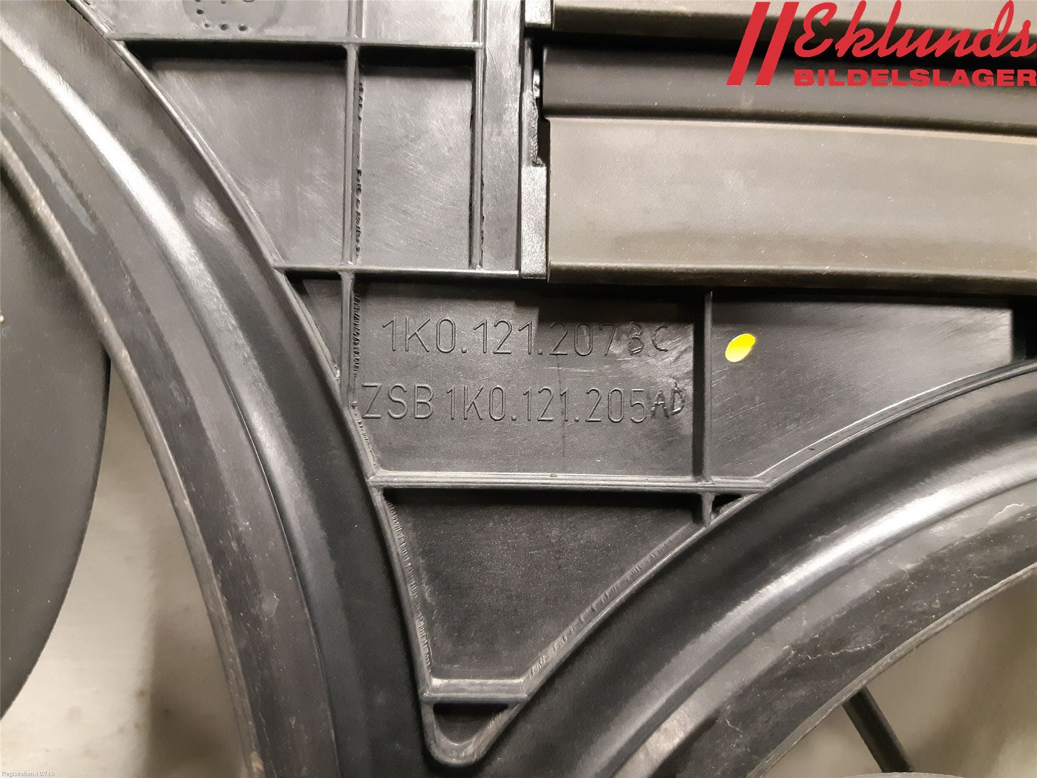 Volkswagen VW GOLF VI 09-13 Kylfläkt El