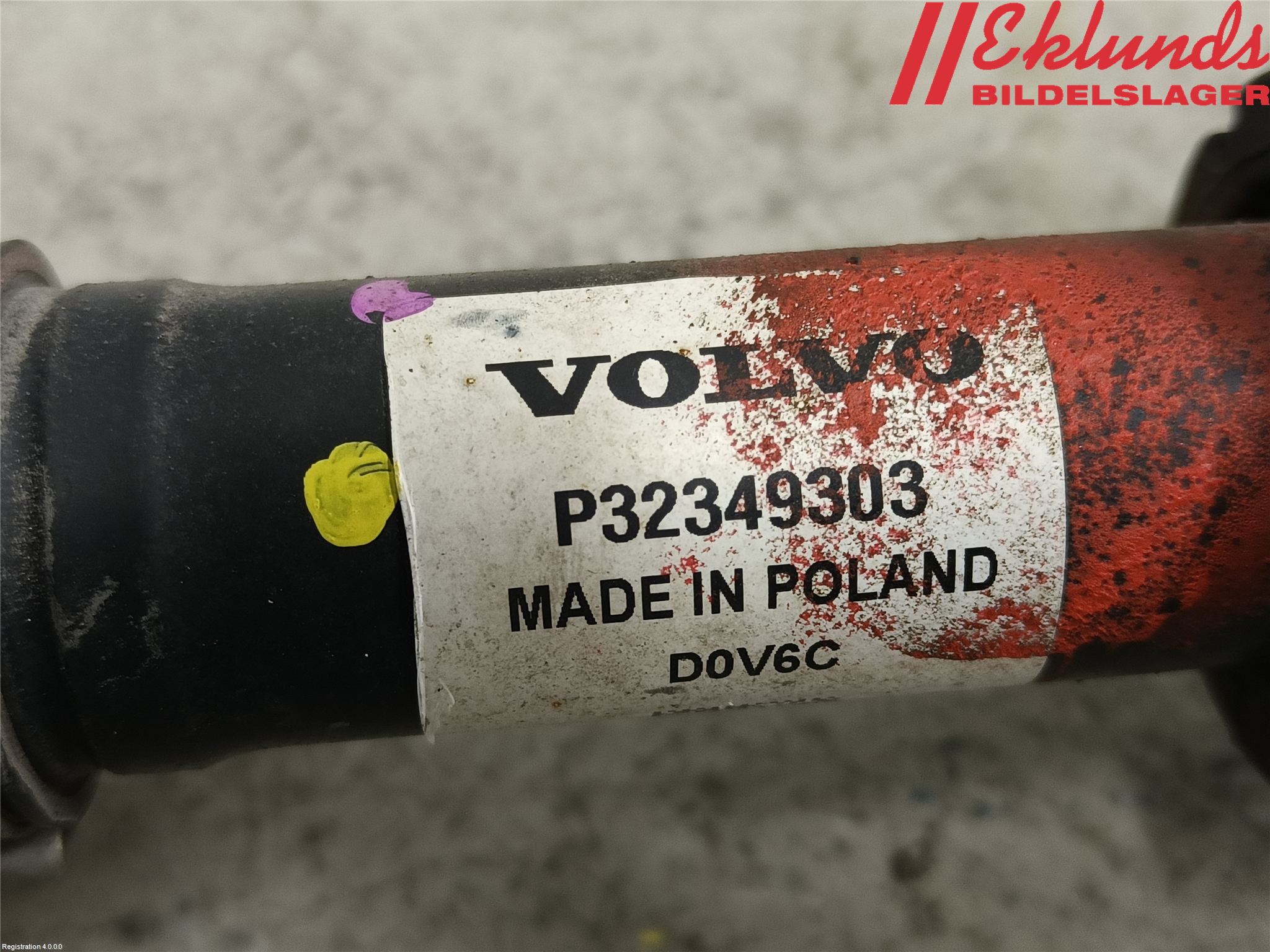 Volvo V90 17->> Drivaxel Fram Vänster