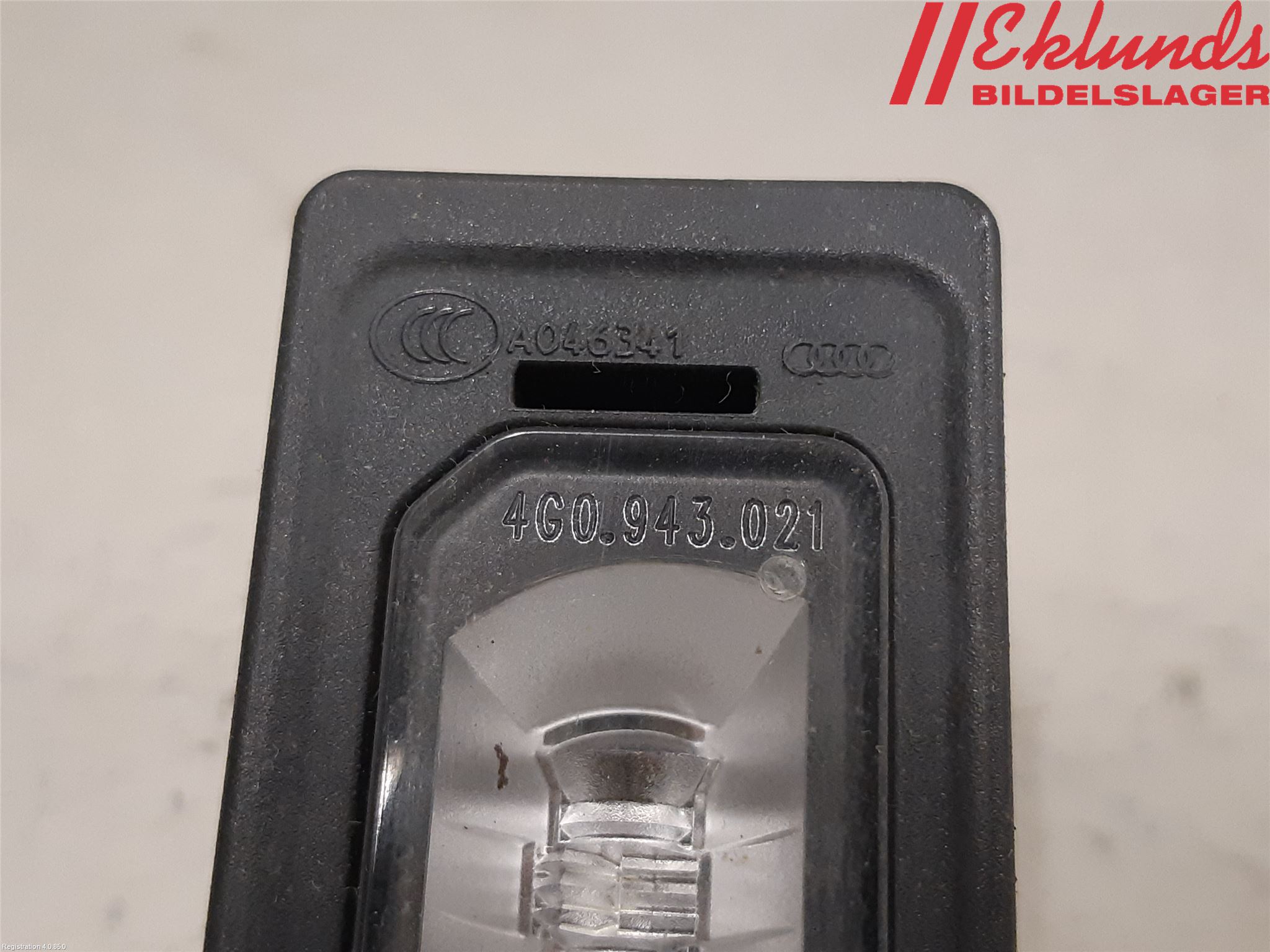 Audi A4 12-15 Skylt Belysning