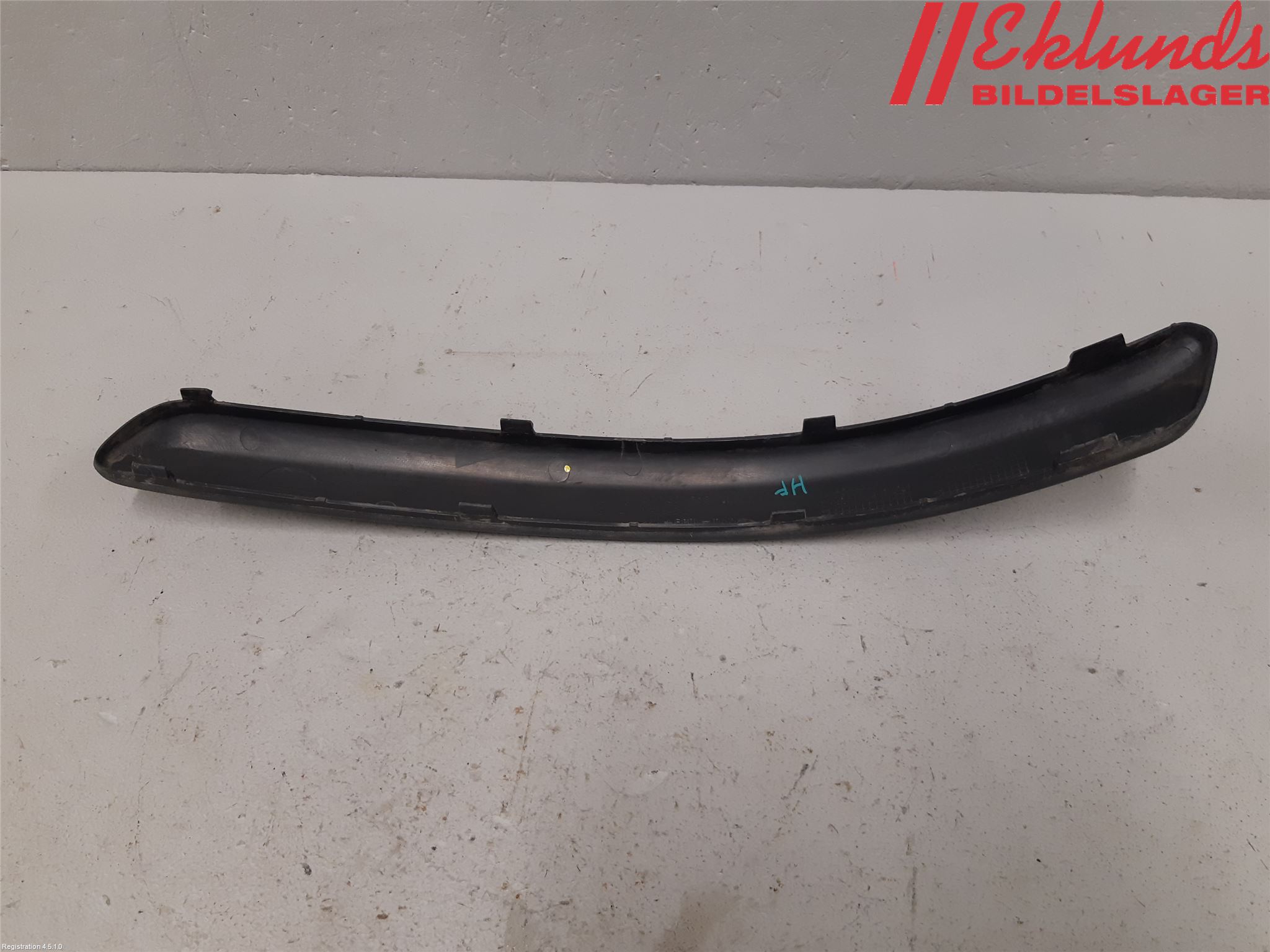 Volkswagen VW POLO 05-09 Stötfångarlist Fram