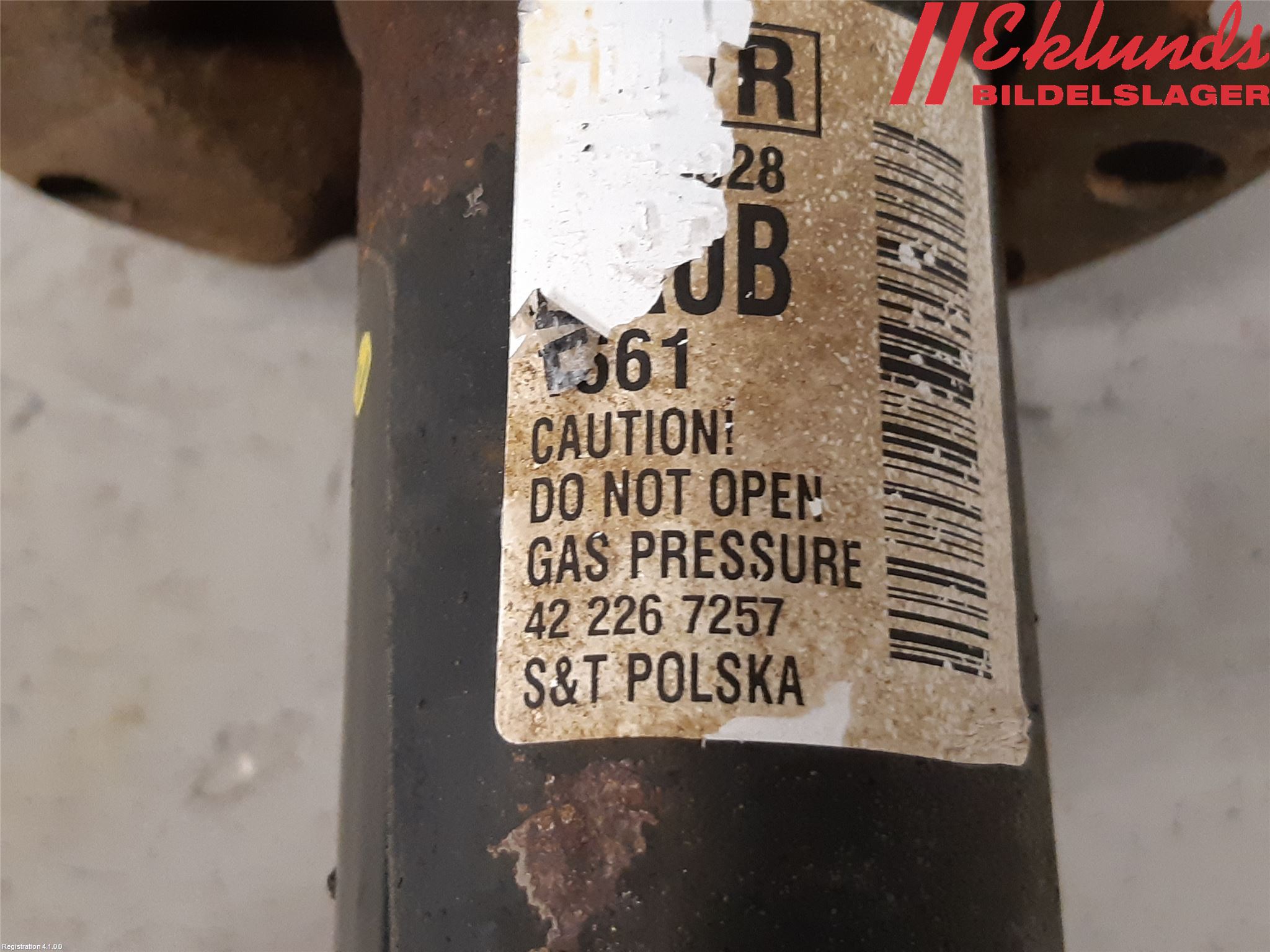 Opel ASTRA J 10-15 Fjäderben Fram Höger