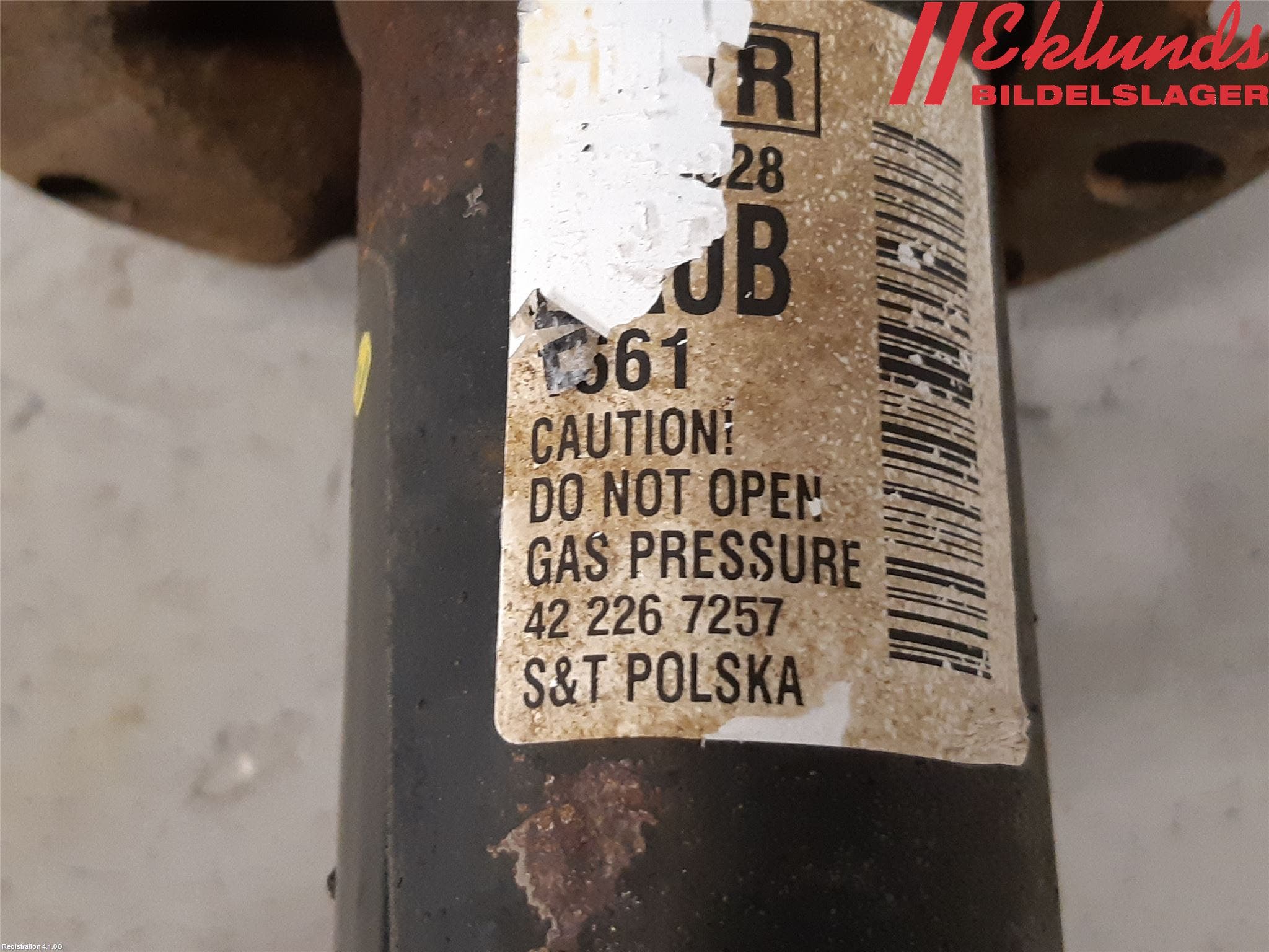 Opel ASTRA J 10-15 Fjäderben Fram Höger