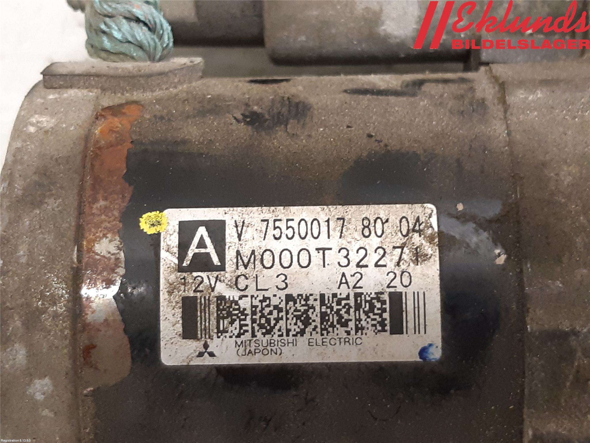 Peugeot 208 12-15 Startmotor