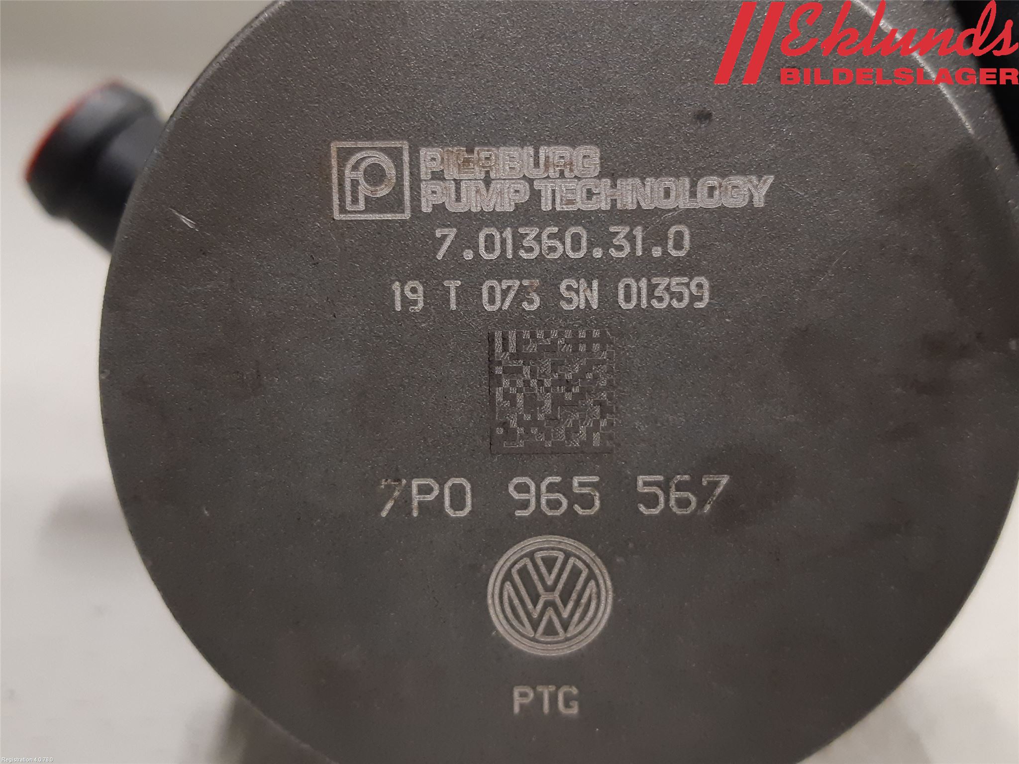 Volkswagen VW TIGUAN 16-24 Vattenpump