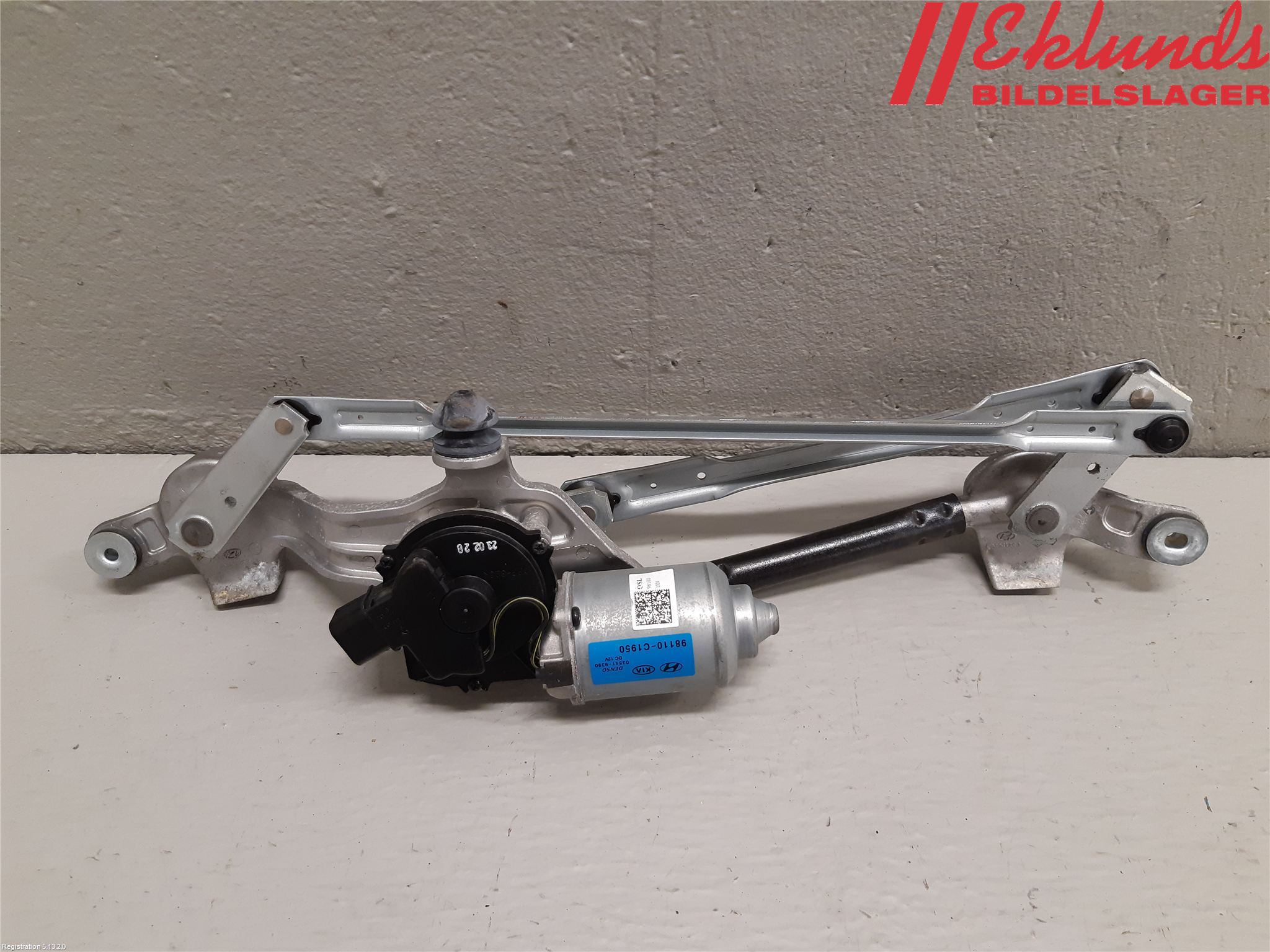 Hyundai KONA/ELECTRIC OS 18-23 Torkarmotor Vindruta