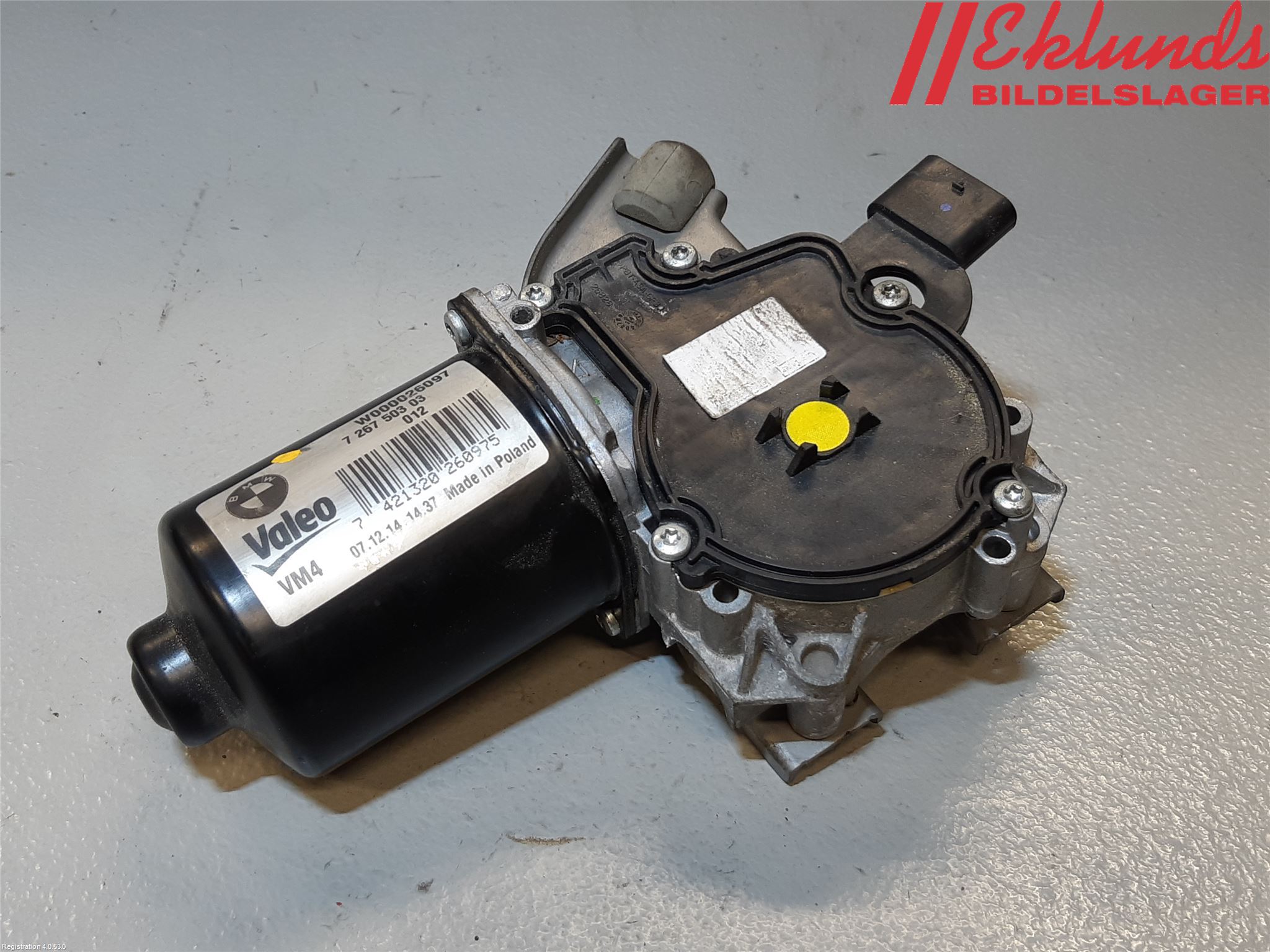 BMW 3 GT F34 13-19 Torkarmotor Vindruta