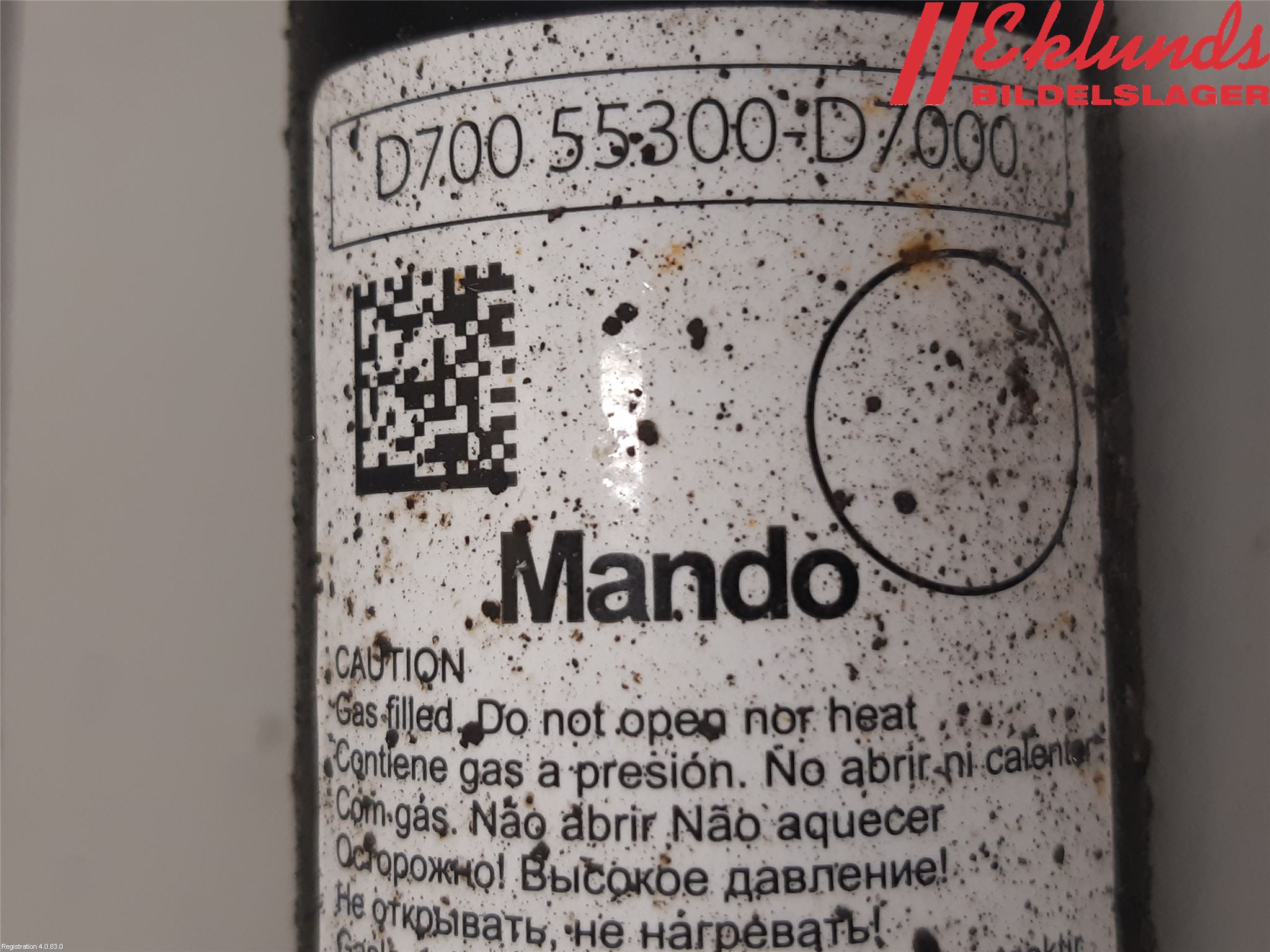 Hyundai TUCSON 05- Stötdämpare Bak