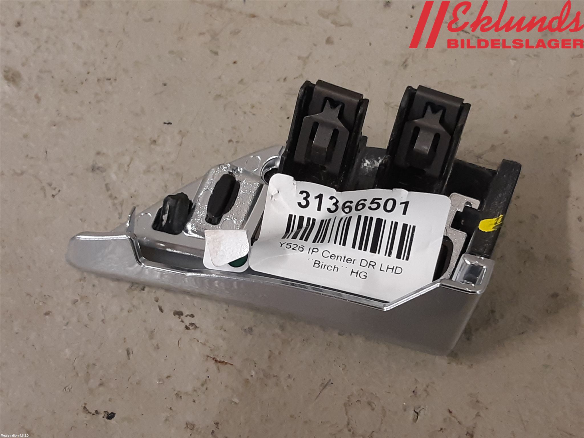 Volvo XC90/RECHARGE 16- Instrumentbräda Inlägg-Dekorlist
