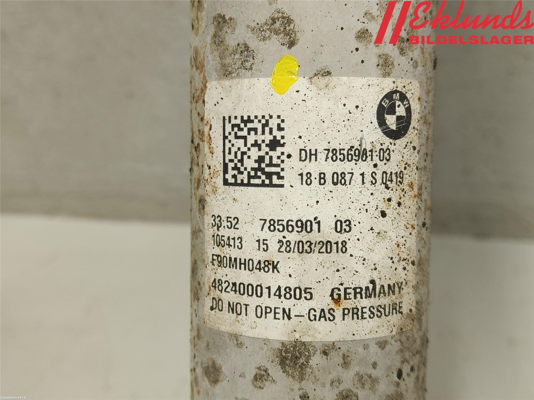 BMW 5 G30/G31/F90 17-23 Fjäderben Bak Höger