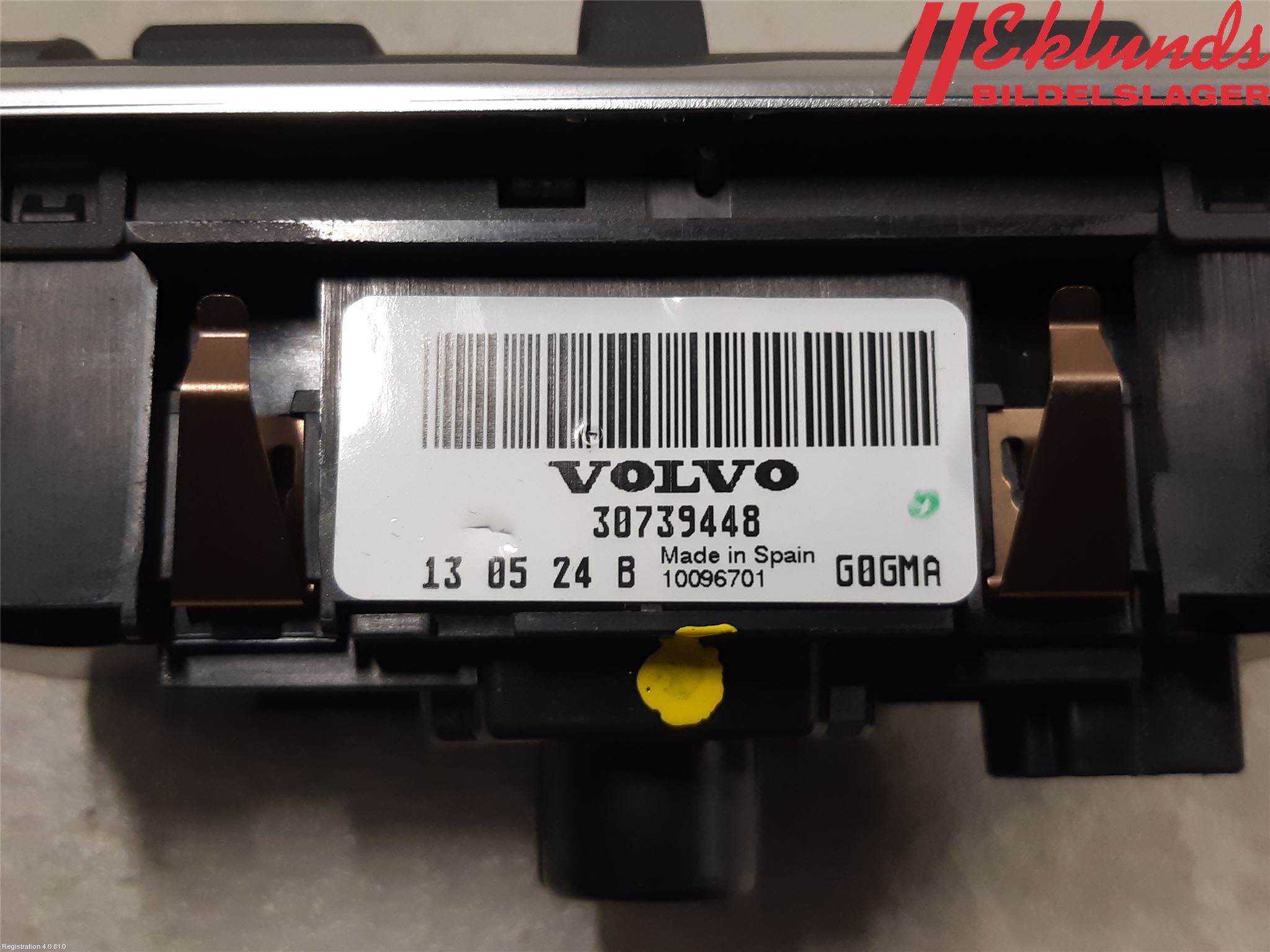 Volvo V60 14-18 Strömställare Ljus