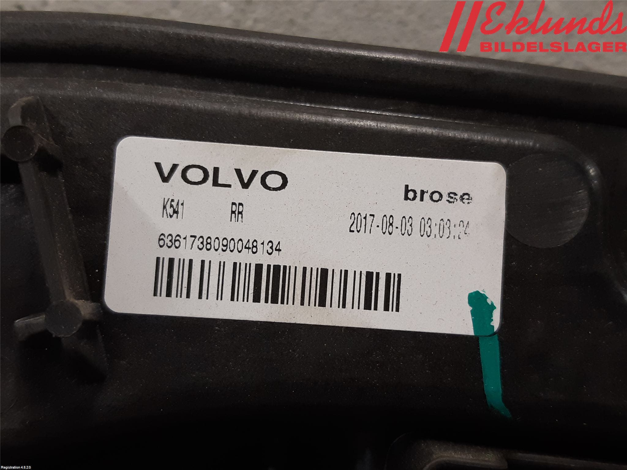 Volvo S90 17->> Fönsterhiss El Kompl