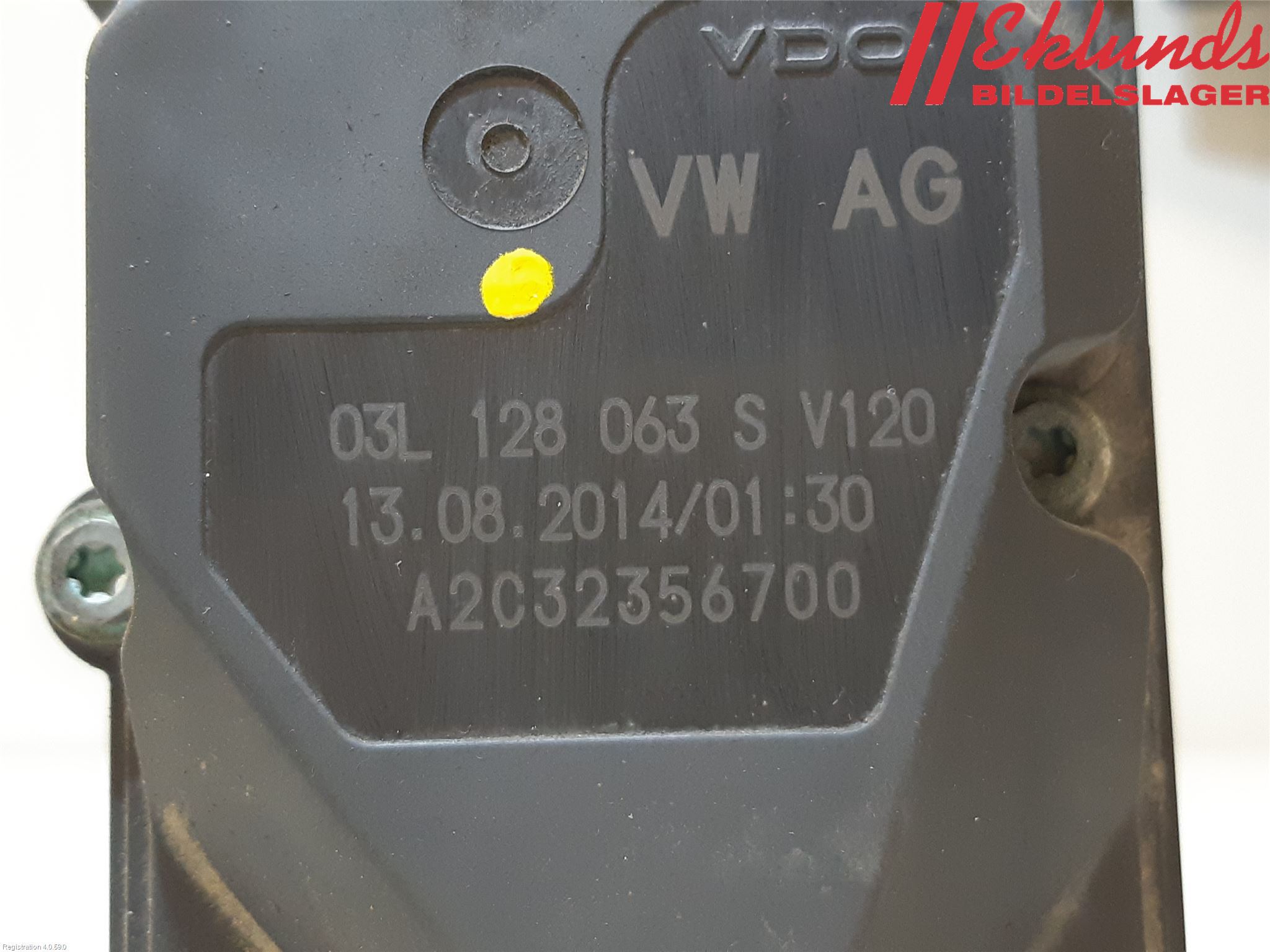 Volkswagen VW TRANSP/CARAVELLE (T5) 04-15 Injspjällhus