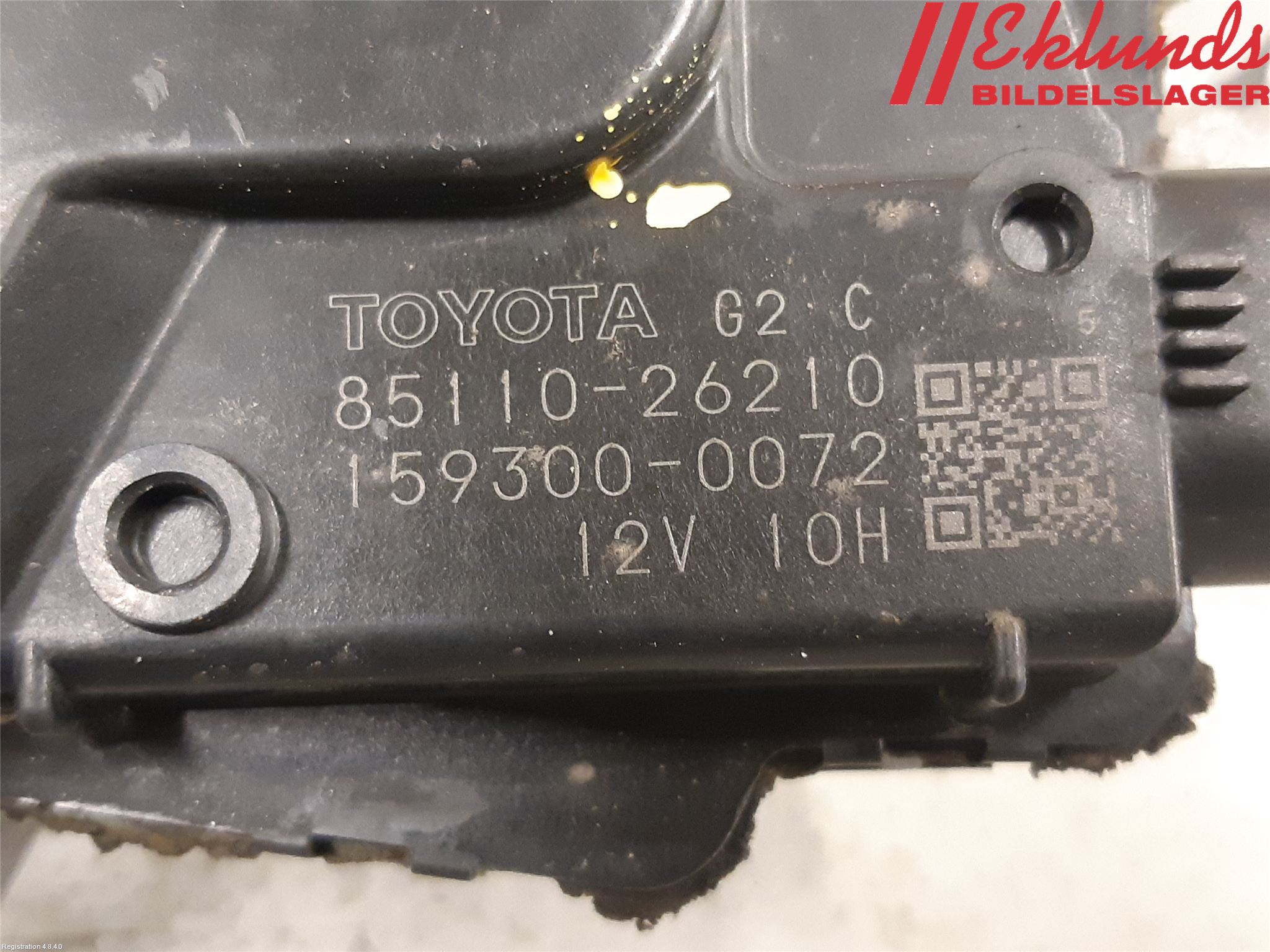 Toyota ÖVRIGT/DIREKTIMP. Torkarmotor Vindruta