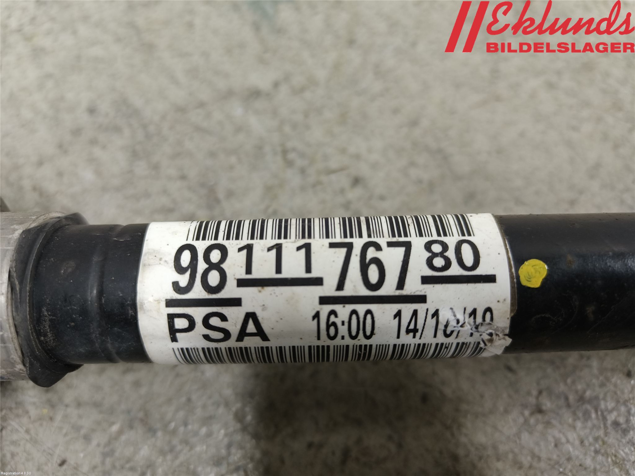 Peugeot 3008 17-24 Drivaxel Fram Höger