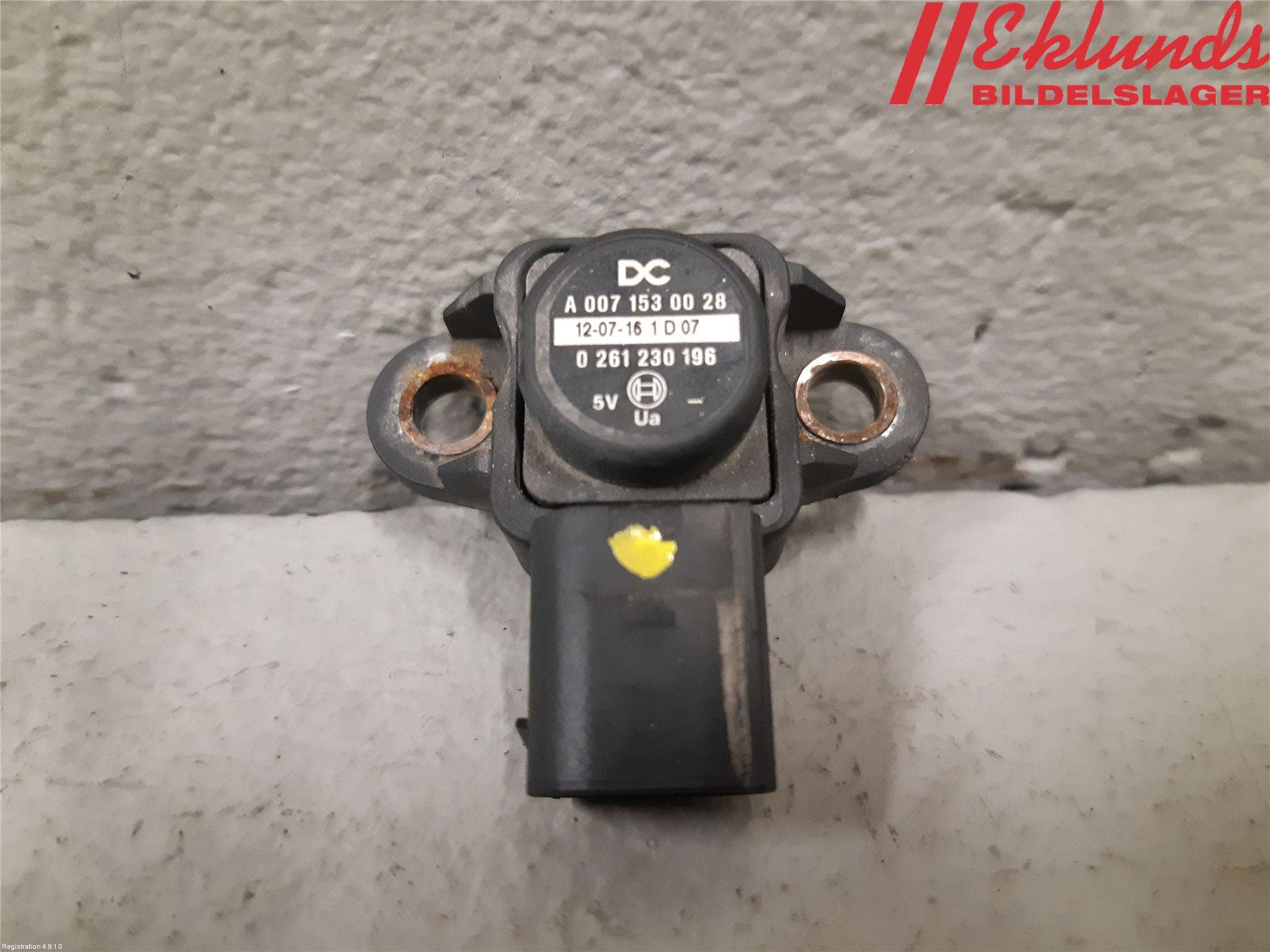 Mercedes-Benz MB SPRINTER (W906) 06-18 Givare Laddluftstryck