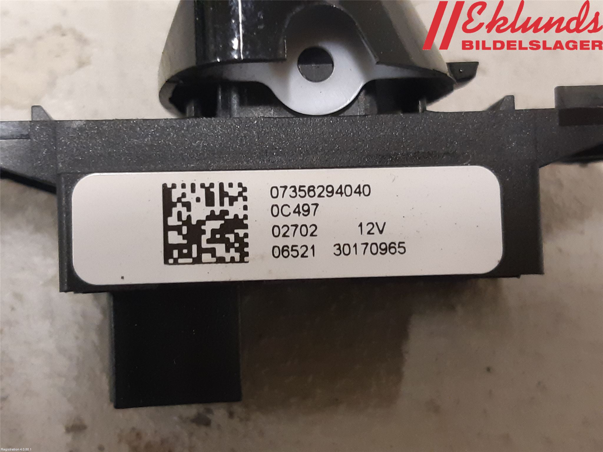 Fiat 500e 20- Strömställare Elhiss