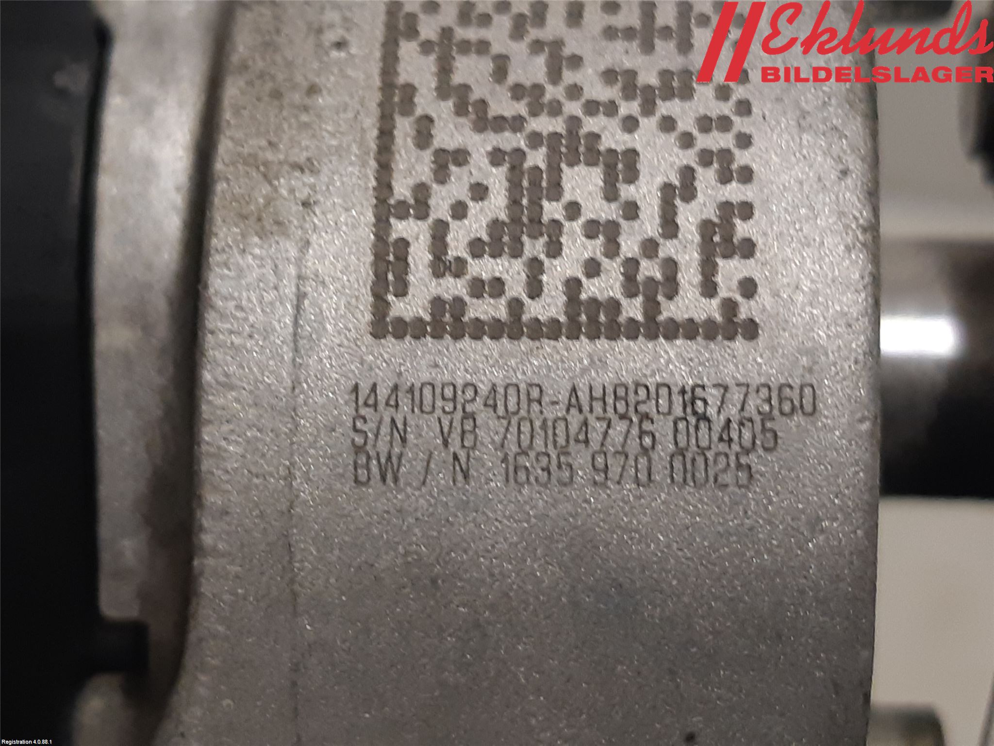 Dacia DUSTER 18-24 Turboaggregat