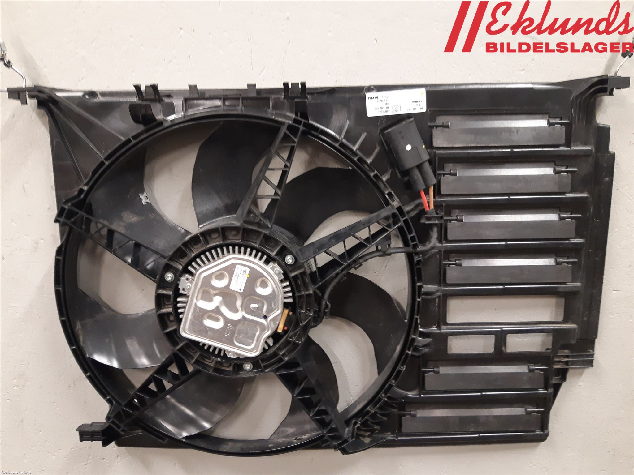 BMW X1 F48 15-22 Kylfläkt El