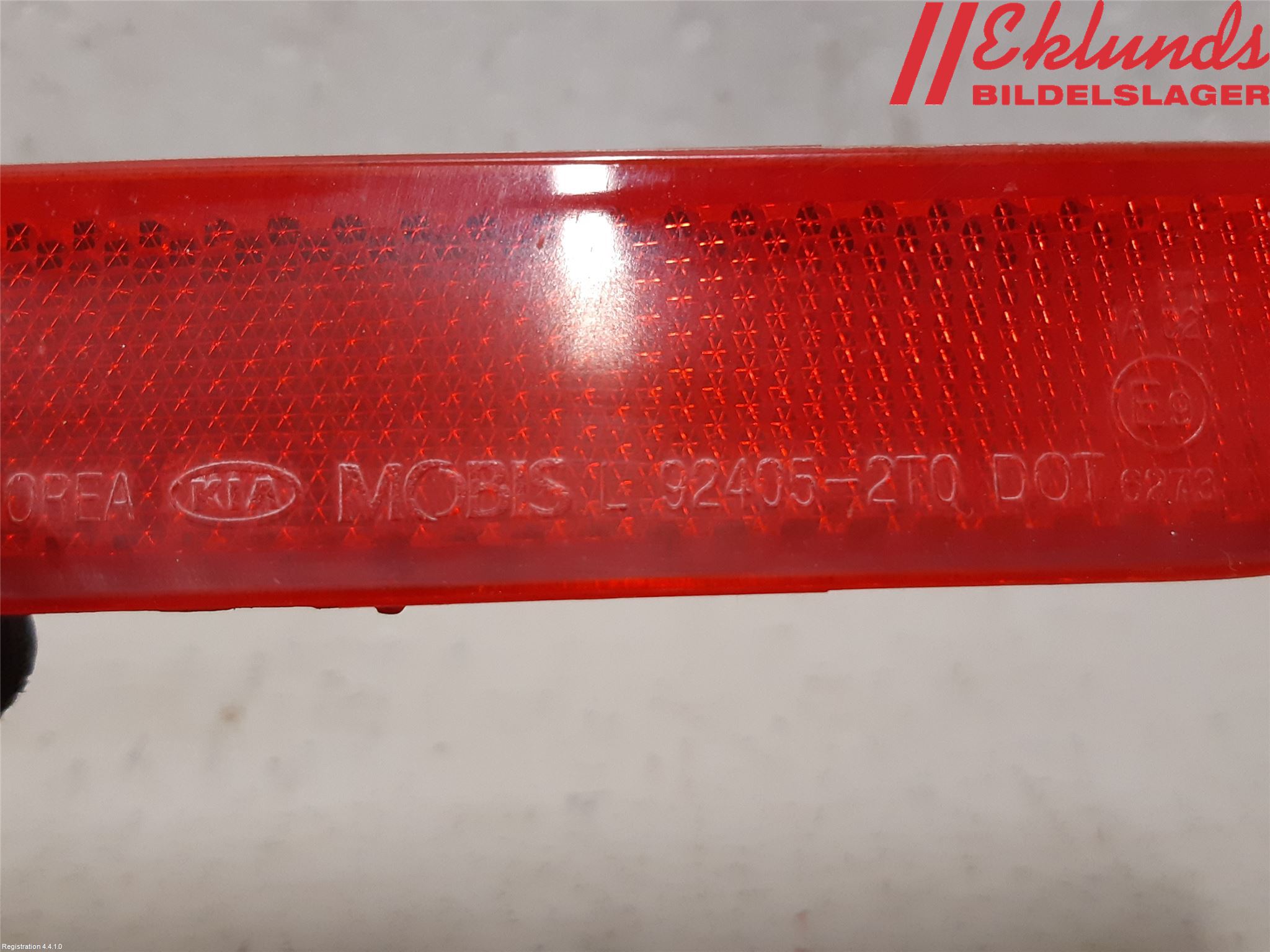 Kia OPTIMA 00-15 Dimljus/Reflex Bak